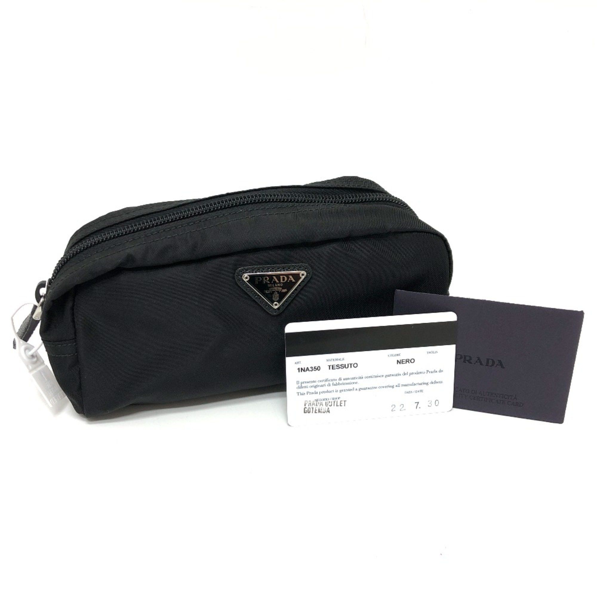Prada PRADA 1NA350 Makeup pouch Cosmetics Pouch Pouch NERO Black Size ONE SIZE - 8 Thumbnail