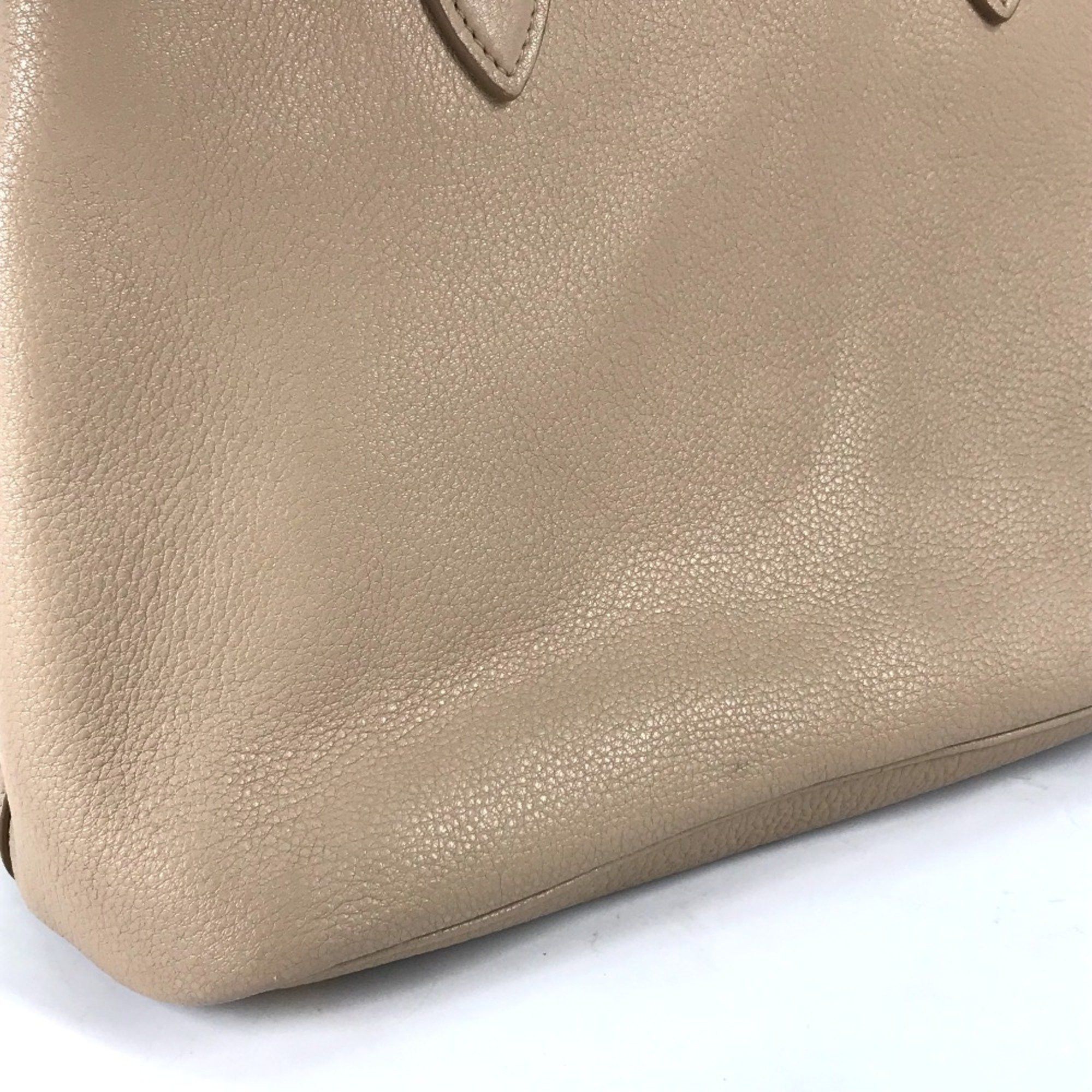 Prada PRADA 1BA058 logo 2WAY Shoulder Bag Hand Bag Beige Size ONE SIZE - 6 Thumbnail