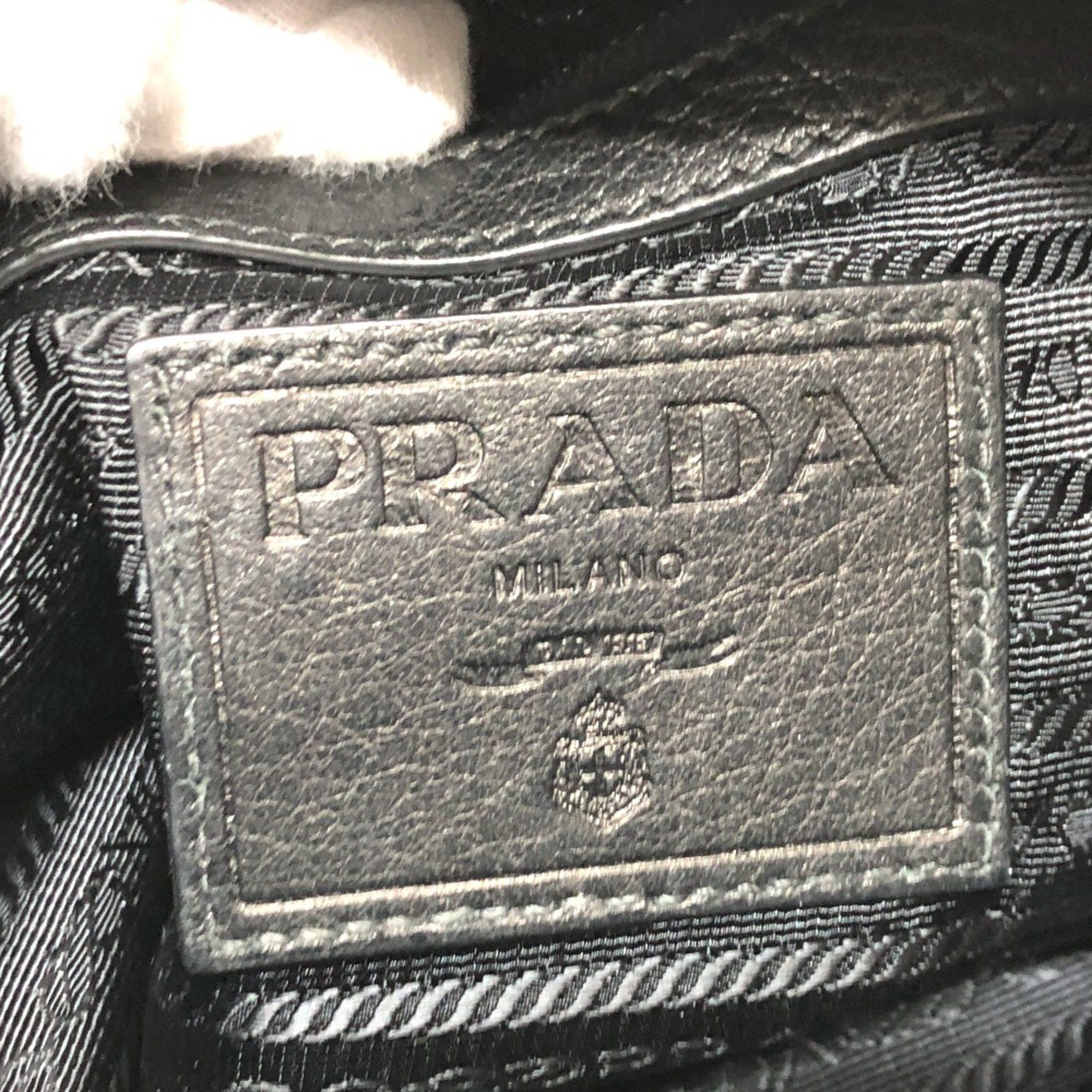 Prada PRADA VA0802 Bag Shoulder Bag Black Size ONE SIZE - 15 Thumbnail