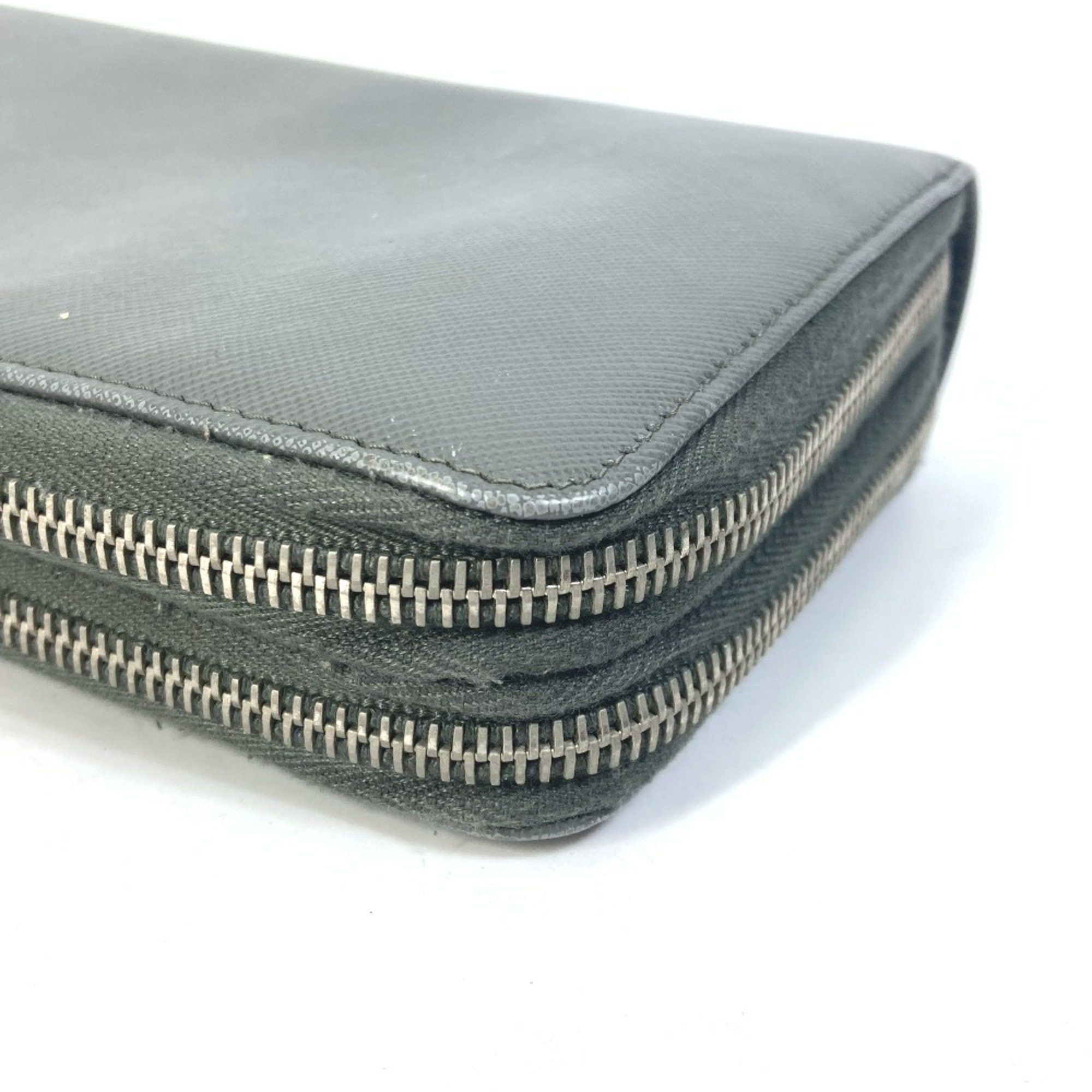 Prada PRADA organizer W zip long wallet Long Wallet gray Size ONE SIZE - 5 Thumbnail