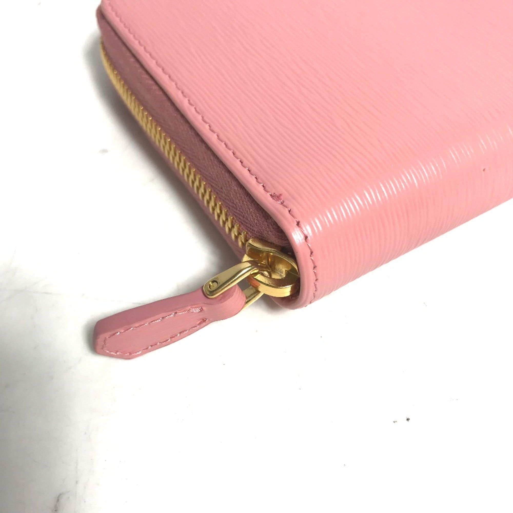Prada PRADA logo Zip Around Long Wallet pink Size ONE SIZE - 6 Thumbnail