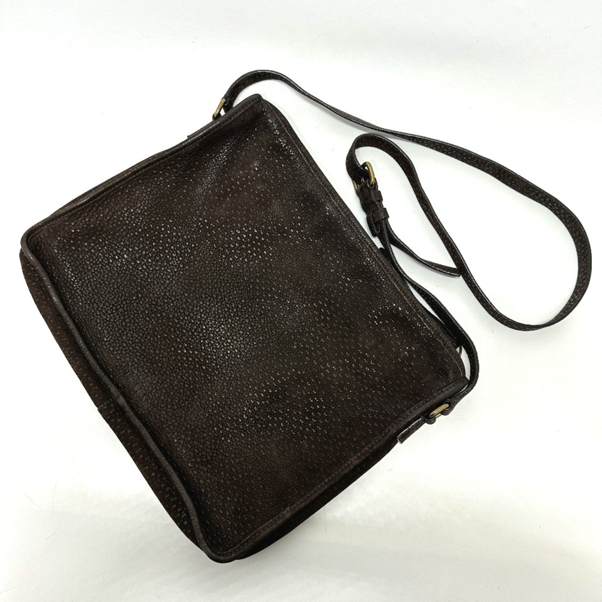 Prada PRADA Shoulder Bag Brown Size ONE SIZE - 2 Thumbnail