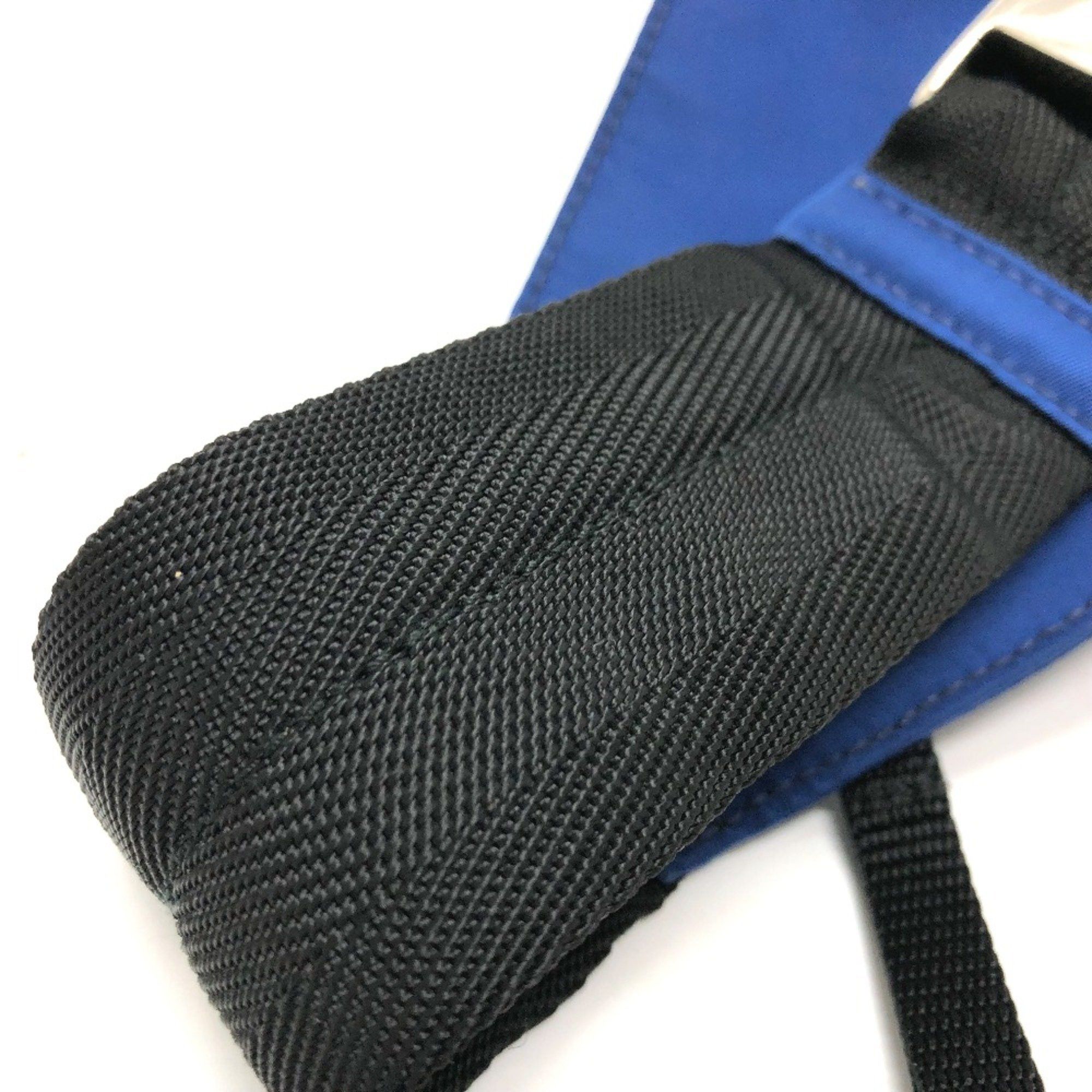 Prada PRADA 2VL001 Triangle logo Bag Waist Pouch blue SilverHardware Size ONE SIZE - 8 Thumbnail