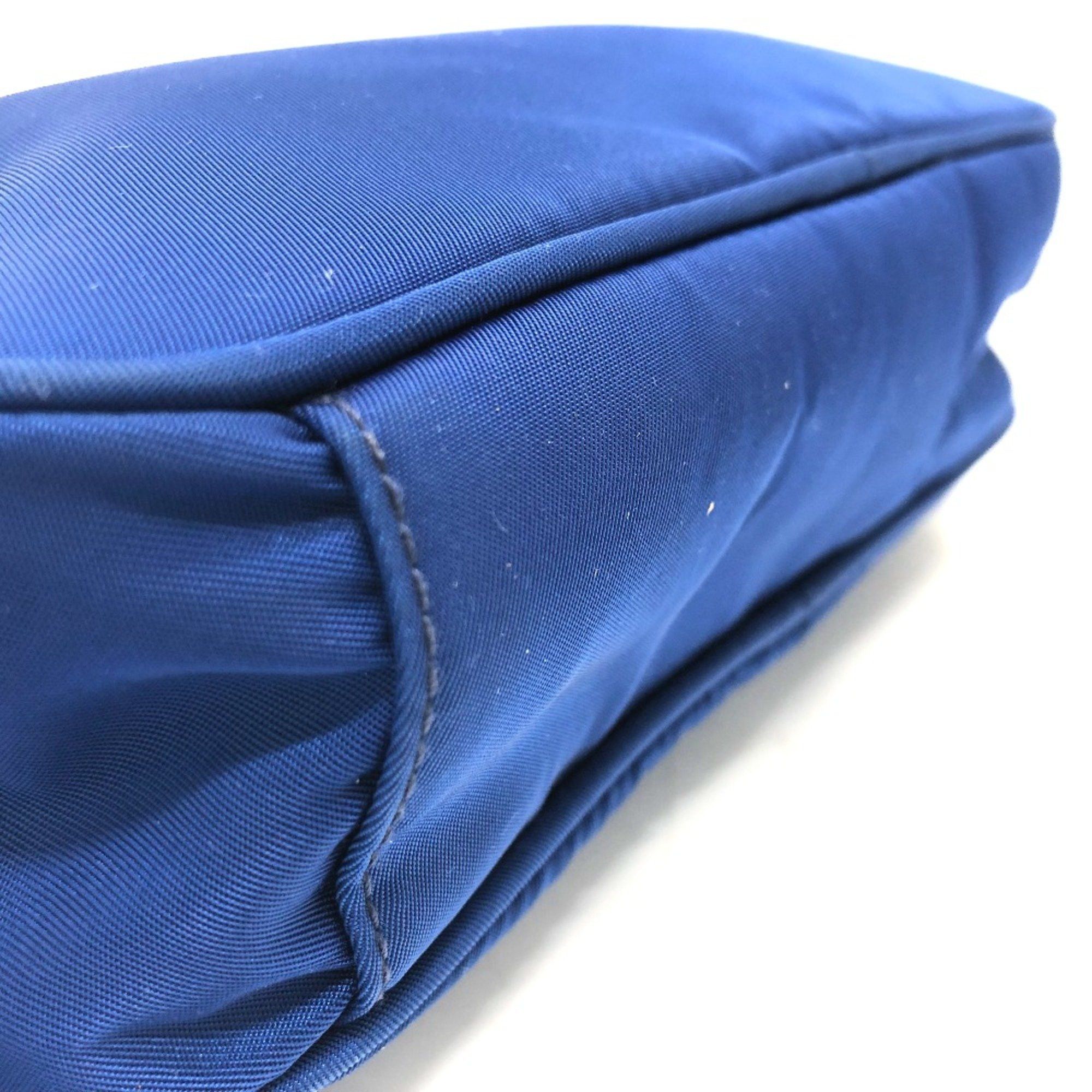 Prada PRADA 2VL001 Triangle logo Bag Waist Pouch blue SilverHardware Size ONE SIZE - 10 Thumbnail
