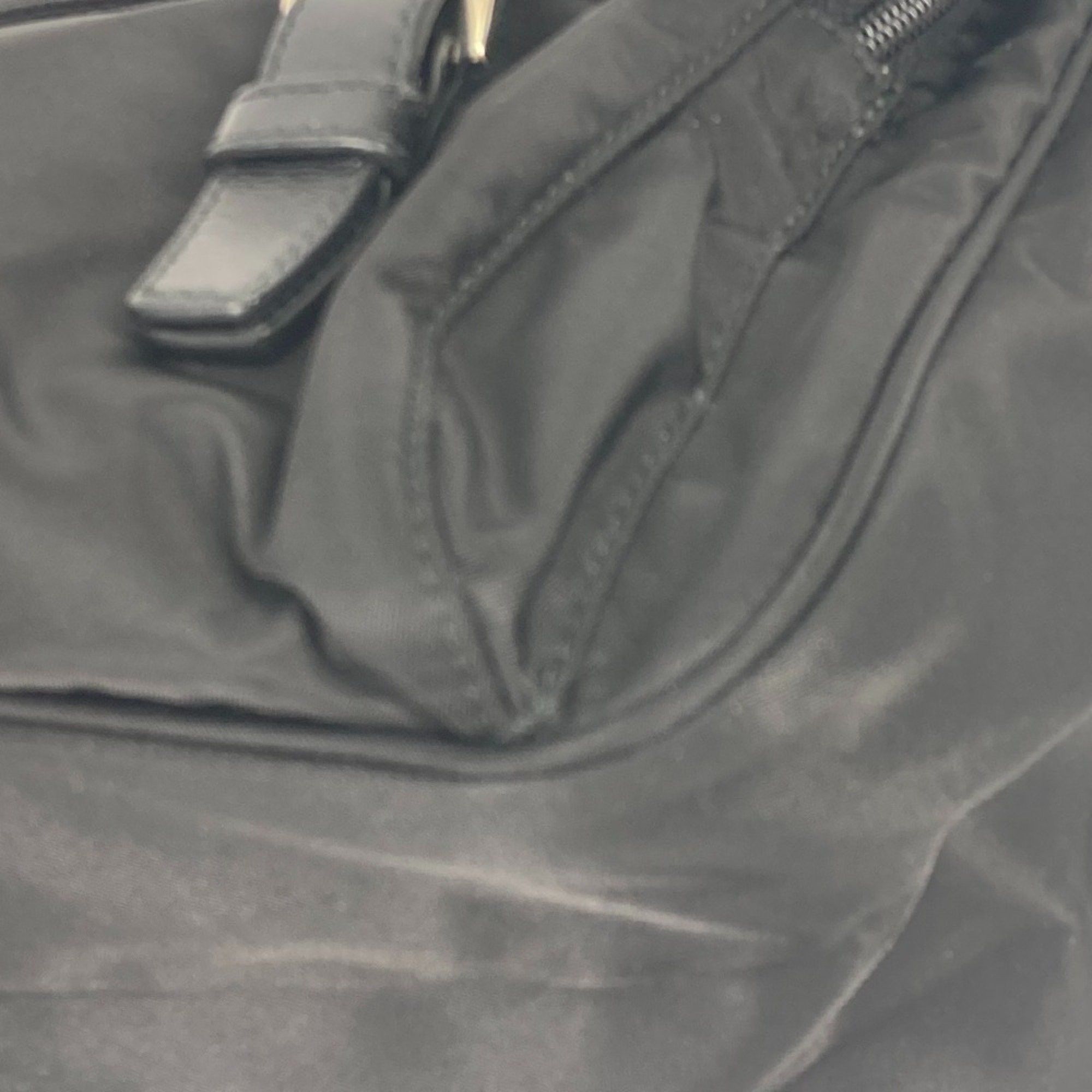 Prada PRADA BT0713 triangle logo triangle logo plate Crossbody bag Pochette Shoulder Bag Black Size ONE SIZE - 6 Thumbnail