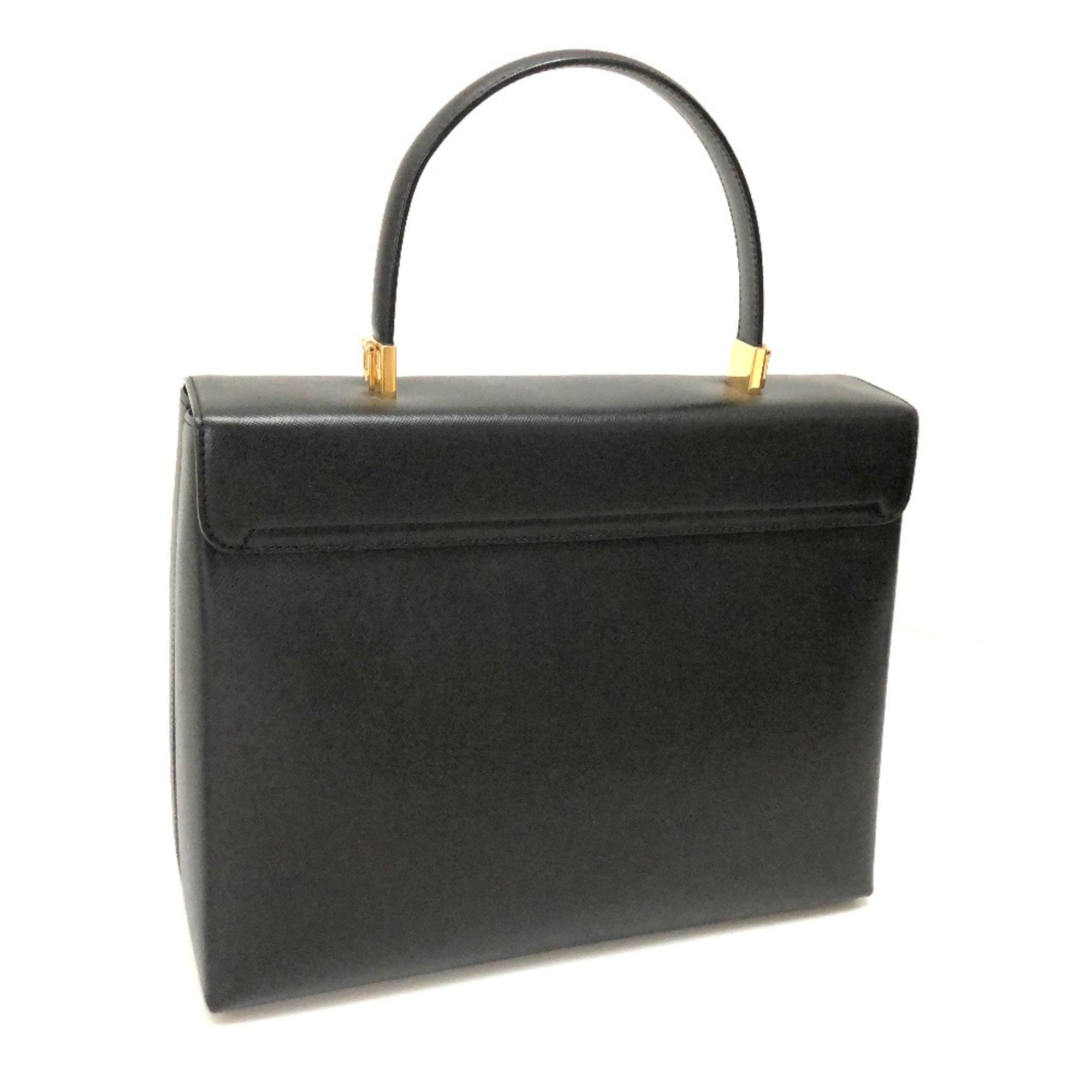 Salvatore Ferragamo Salvatore Ferragamo Bag 2WAY Hand Bag Black GoldHardware Size ONE SIZE - 3 Thumbnail