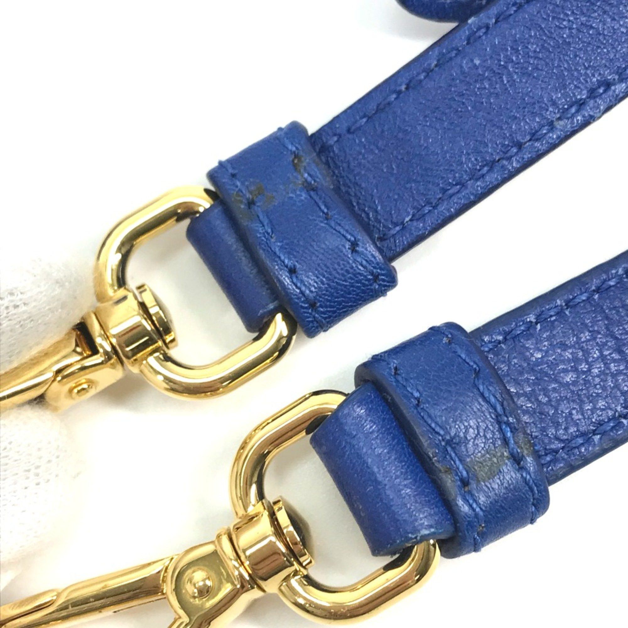 Prada PRADA Logo Crossbody 2WAY Shoulder Bag Bag Tote Bag Hand Bag blue Size ONE SIZE - 16 Thumbnail