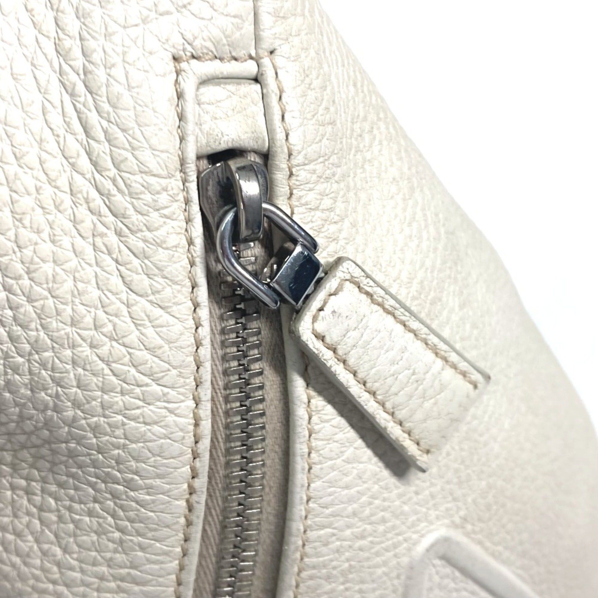 Prada PRADA 2VZ098 triangle logo triangle logo shoulder bag body bag Off White White Size ONE SIZE - 4 Thumbnail