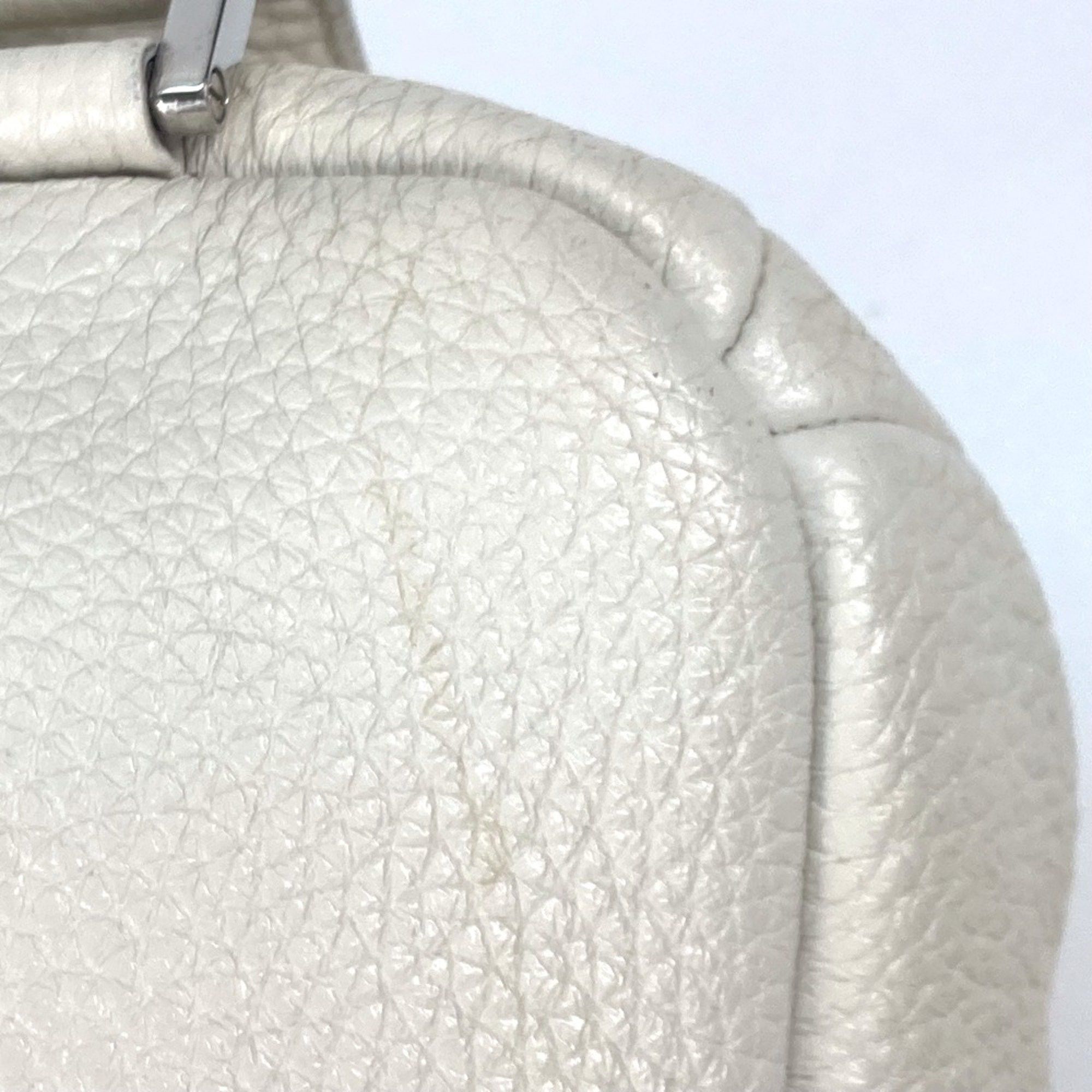 Prada PRADA 2VZ098 triangle logo triangle logo shoulder bag body bag Off White White Size ONE SIZE - 10 Thumbnail