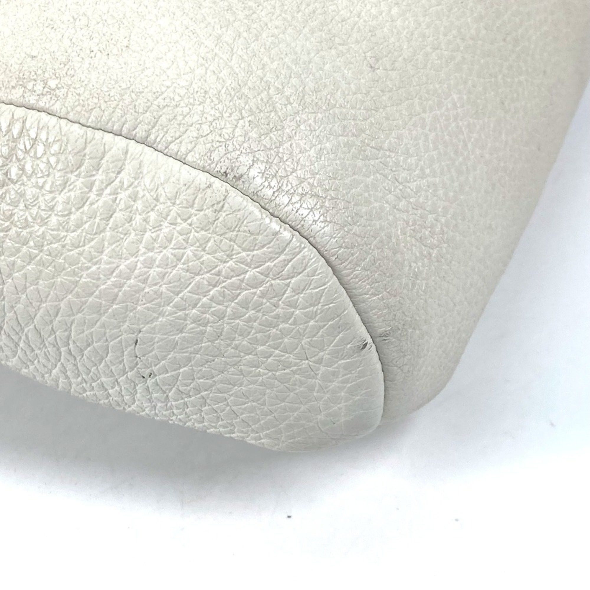 Prada PRADA 2VZ098 triangle logo triangle logo shoulder bag body bag Off White White Size ONE SIZE - 7 Thumbnail