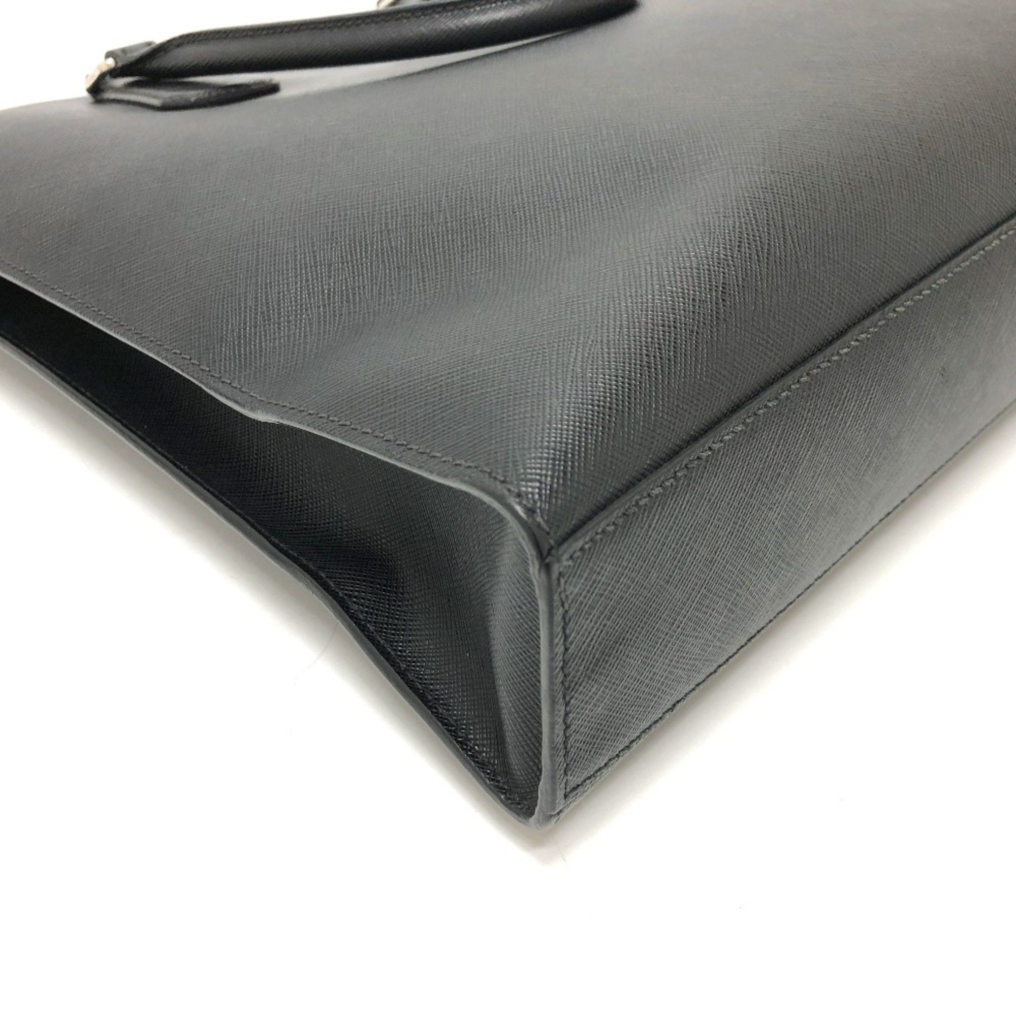 Prada PRADA 2VG079 logo bag handbag Tote Bag Black SilverHardware Size ONE SIZE - 5 Thumbnail