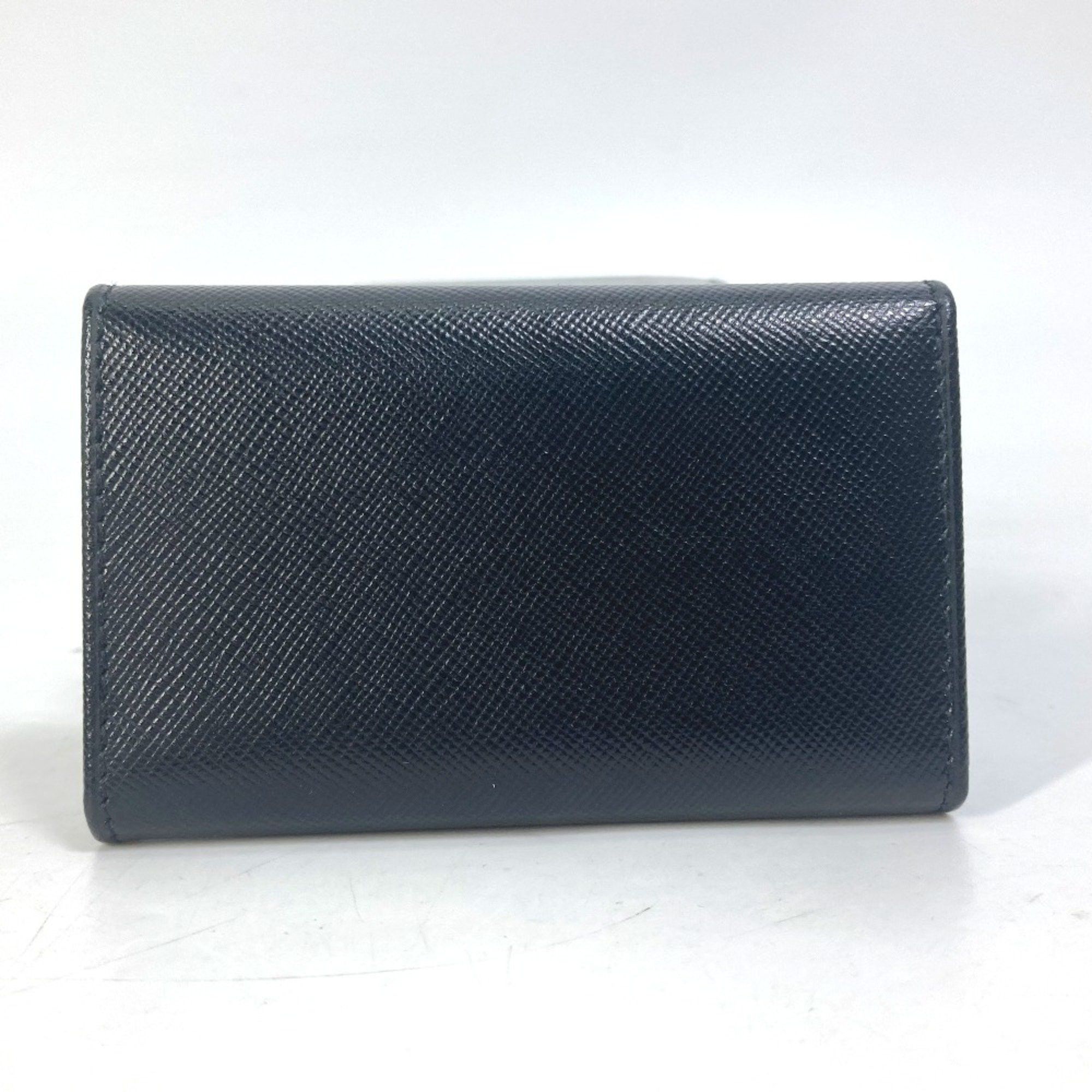 Prada PRADA M25U key 6-Ring Key Case Black Size ONE SIZE - 2 Thumbnail