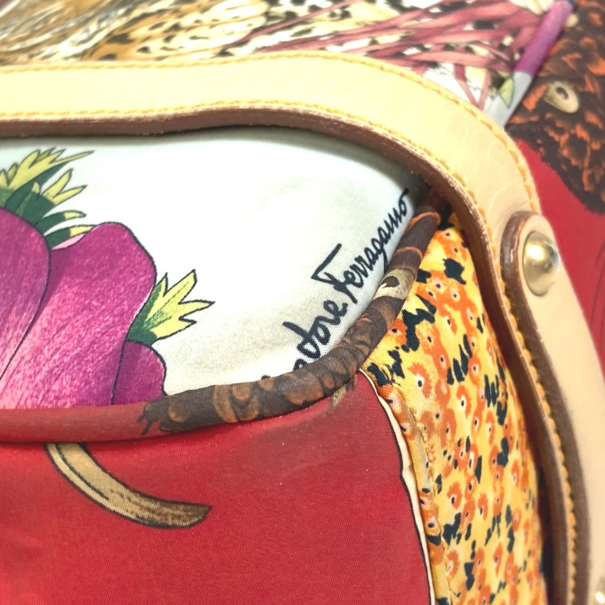Salvatore Ferragamo Salvatore Ferragamo Shoulder Bag Hand Bag Tote Bag Multicolore Size ONE SIZE - 6 Thumbnail
