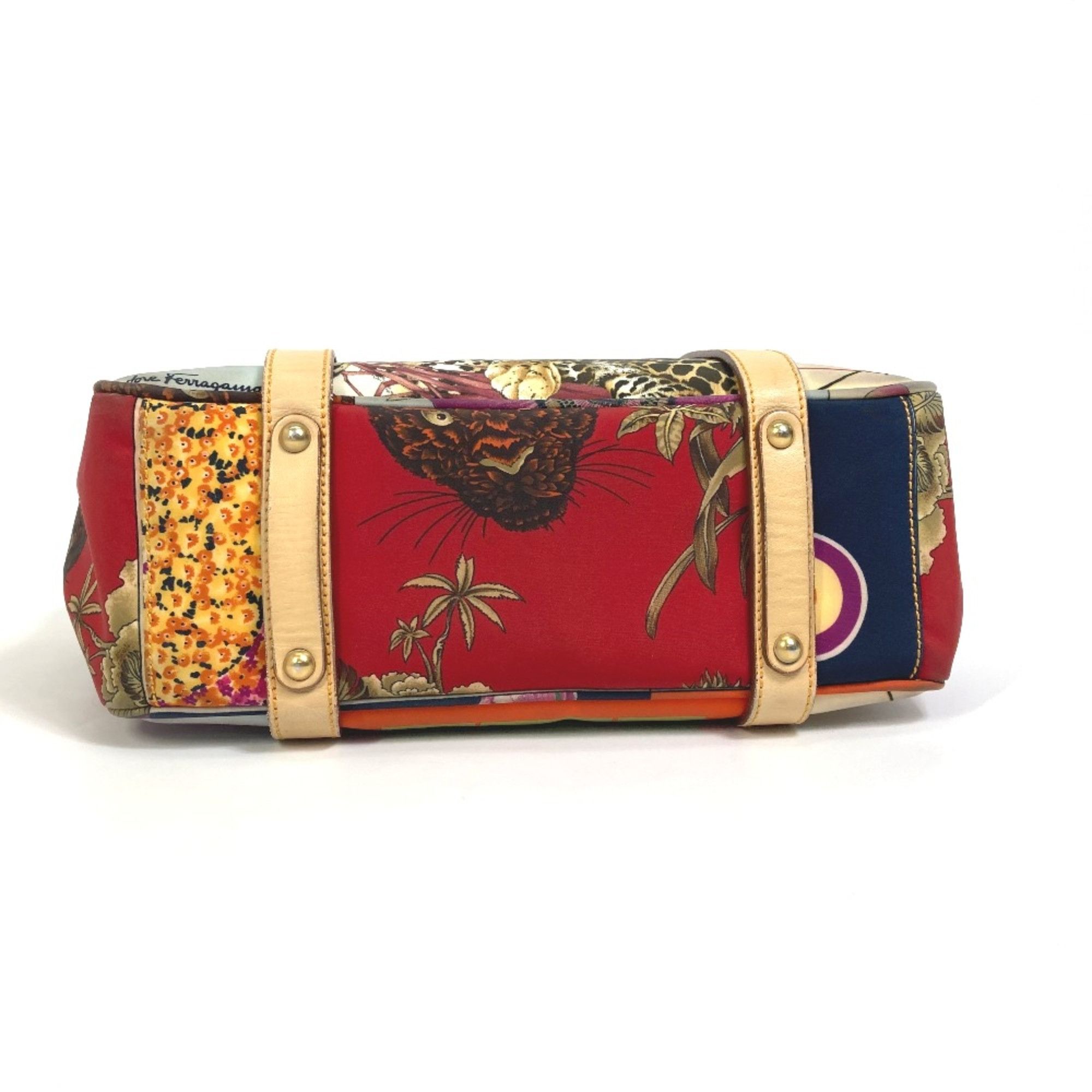Salvatore Ferragamo Salvatore Ferragamo Shoulder Bag Hand Bag Tote Bag Multicolore Size ONE SIZE - 4 Thumbnail