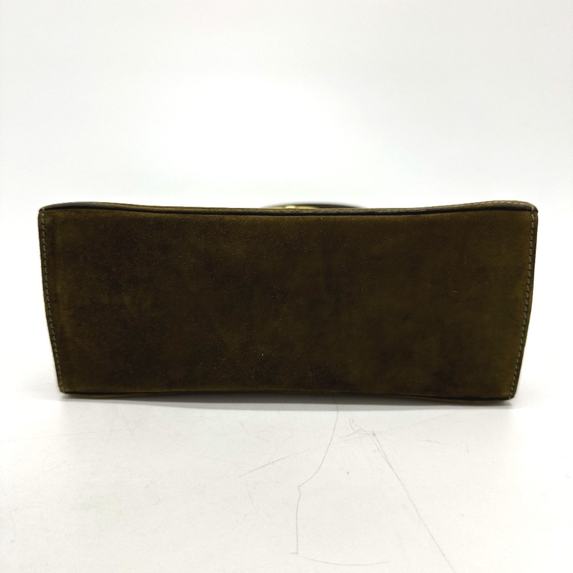 Salvatore Ferragamo Salvatore Ferragamo Gancini Hand Bag Brown GoldHardware Size ONE SIZE - 5 Thumbnail