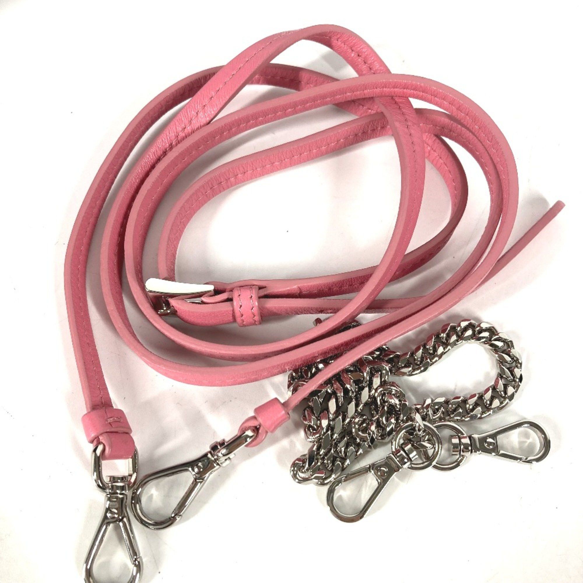 Prada PRADA Chain Crossbody 3WAY Pochette Shoulder Bag pink Size ONE SIZE - 8 Thumbnail