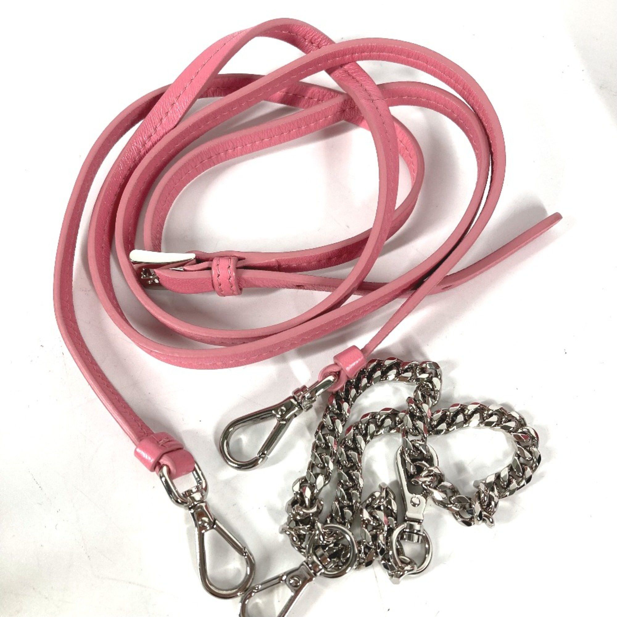 Prada PRADA Chain Crossbody 3WAY Pochette Shoulder Bag pink Size ONE SIZE - 13 Thumbnail