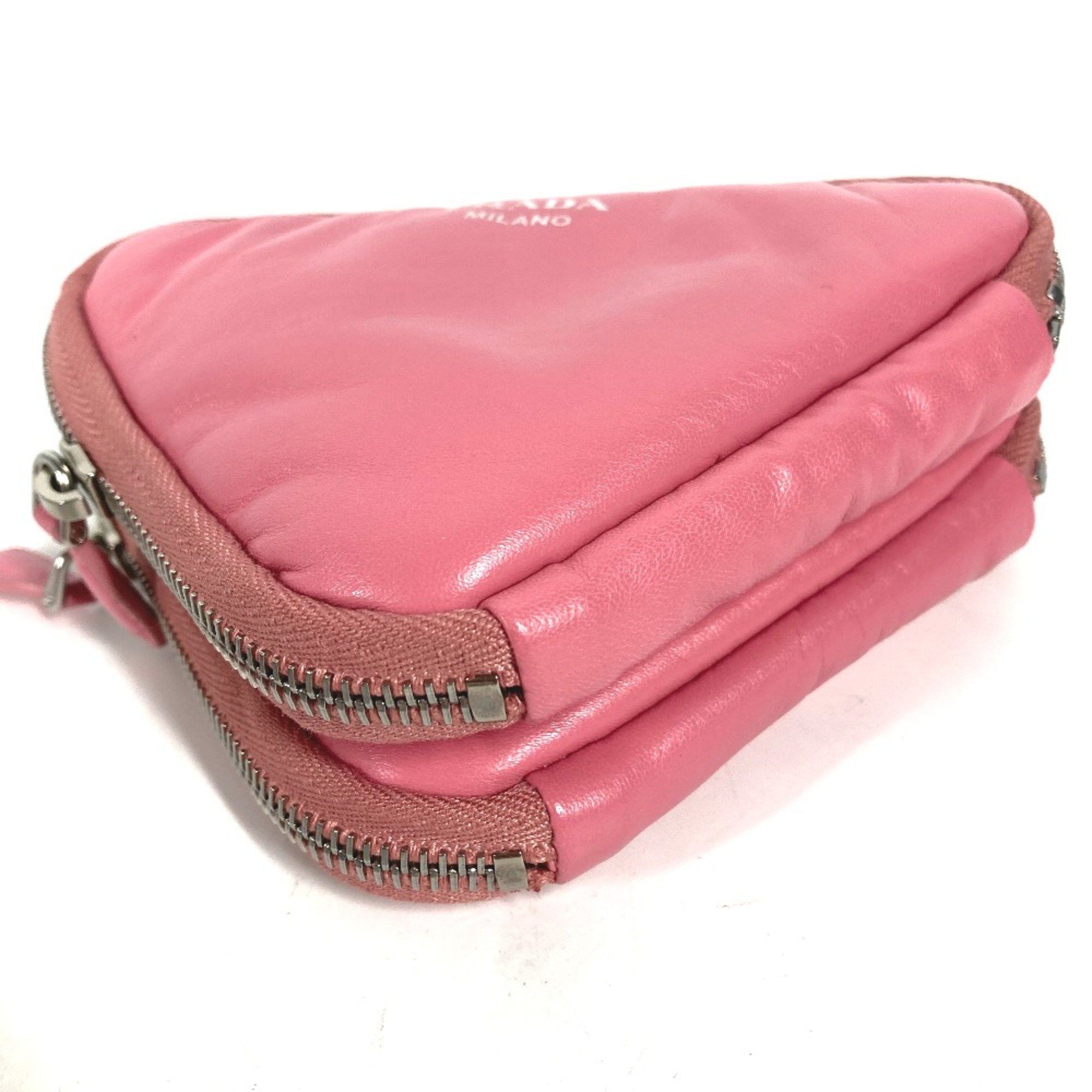 Prada PRADA Chain Crossbody 3WAY Pochette Shoulder Bag pink Size ONE SIZE - 12 Thumbnail