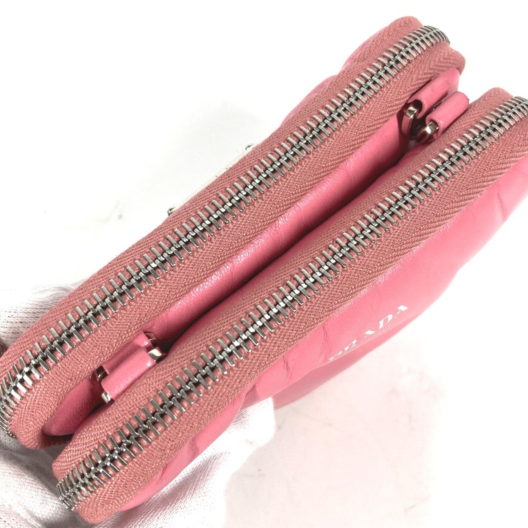 Prada PRADA Chain Crossbody 3WAY Pochette Shoulder Bag pink Size ONE SIZE - 5 Thumbnail