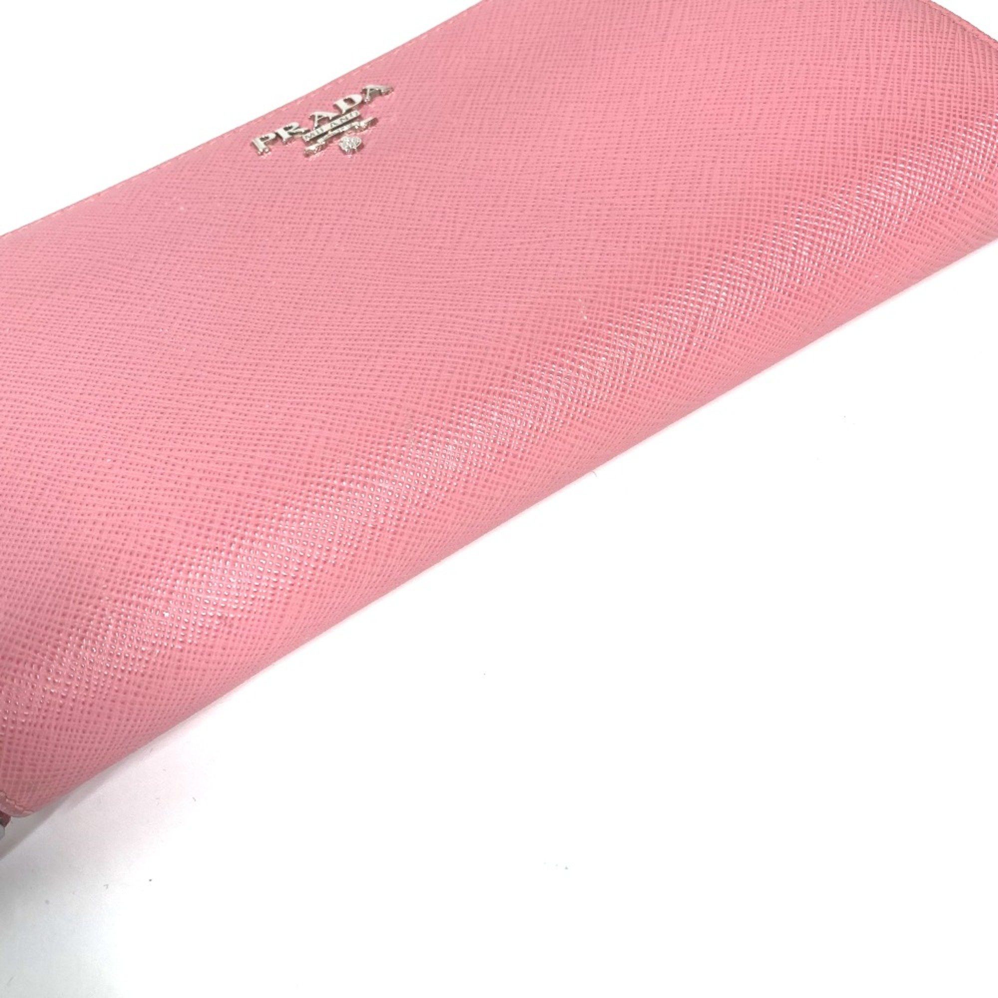 Prada PRADA Long wallet Zip Around Long Wallet pink Size ONE SIZE - 6 Thumbnail
