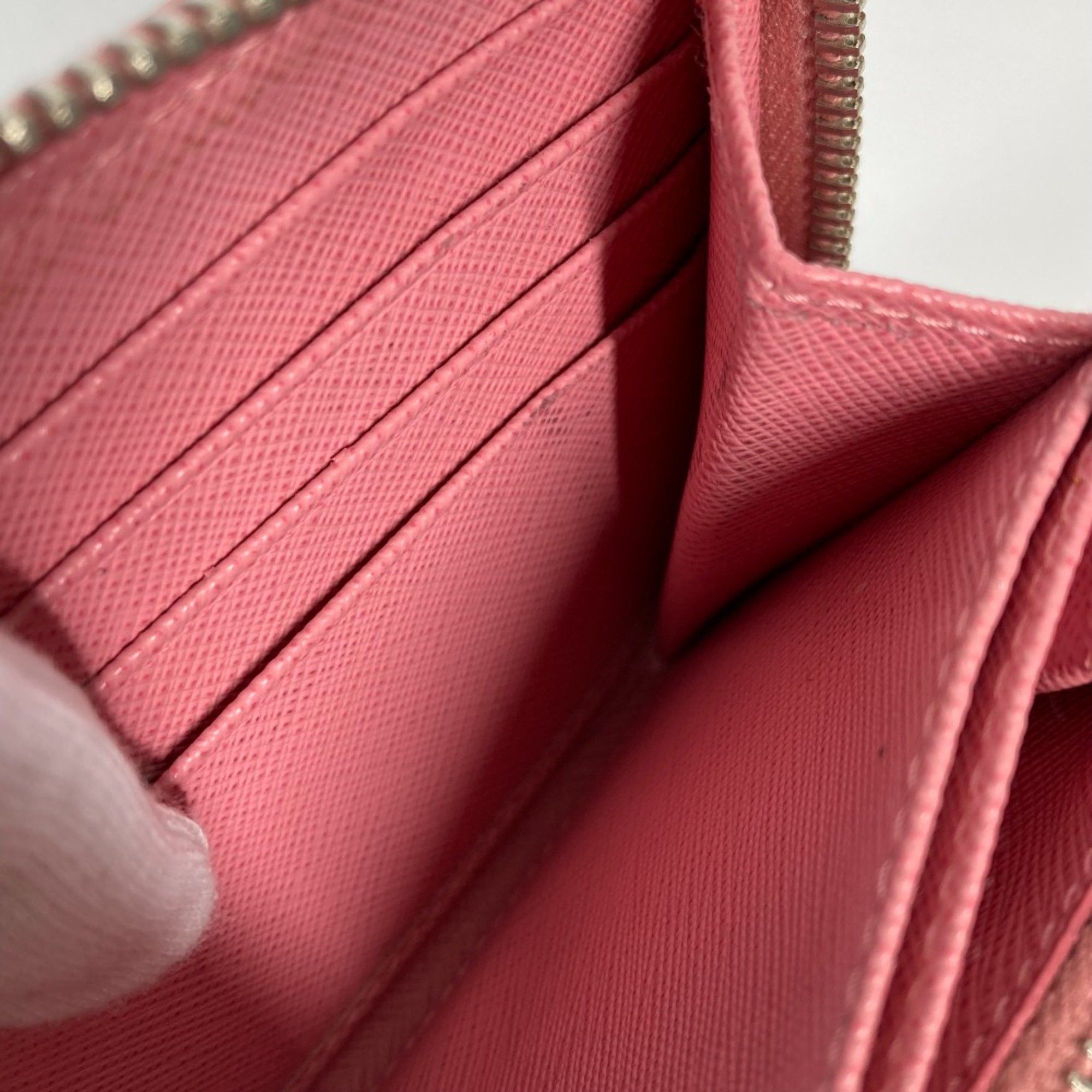 Prada PRADA Long wallet Zip Around Long Wallet pink Size ONE SIZE - 16 Thumbnail
