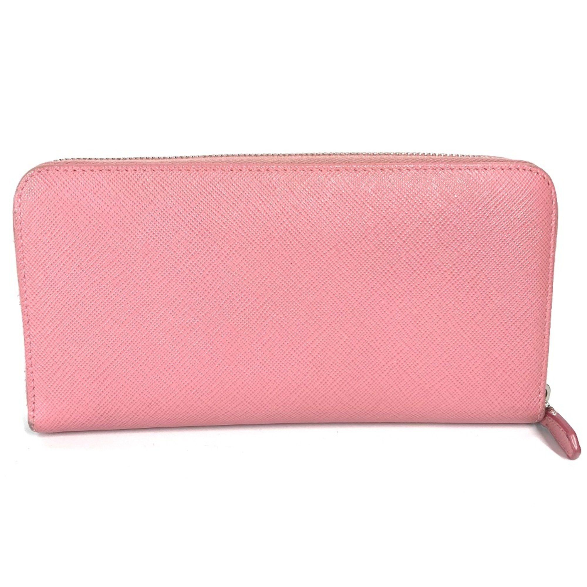 Prada PRADA Long wallet Zip Around Long Wallet pink Size ONE SIZE - 2 Thumbnail