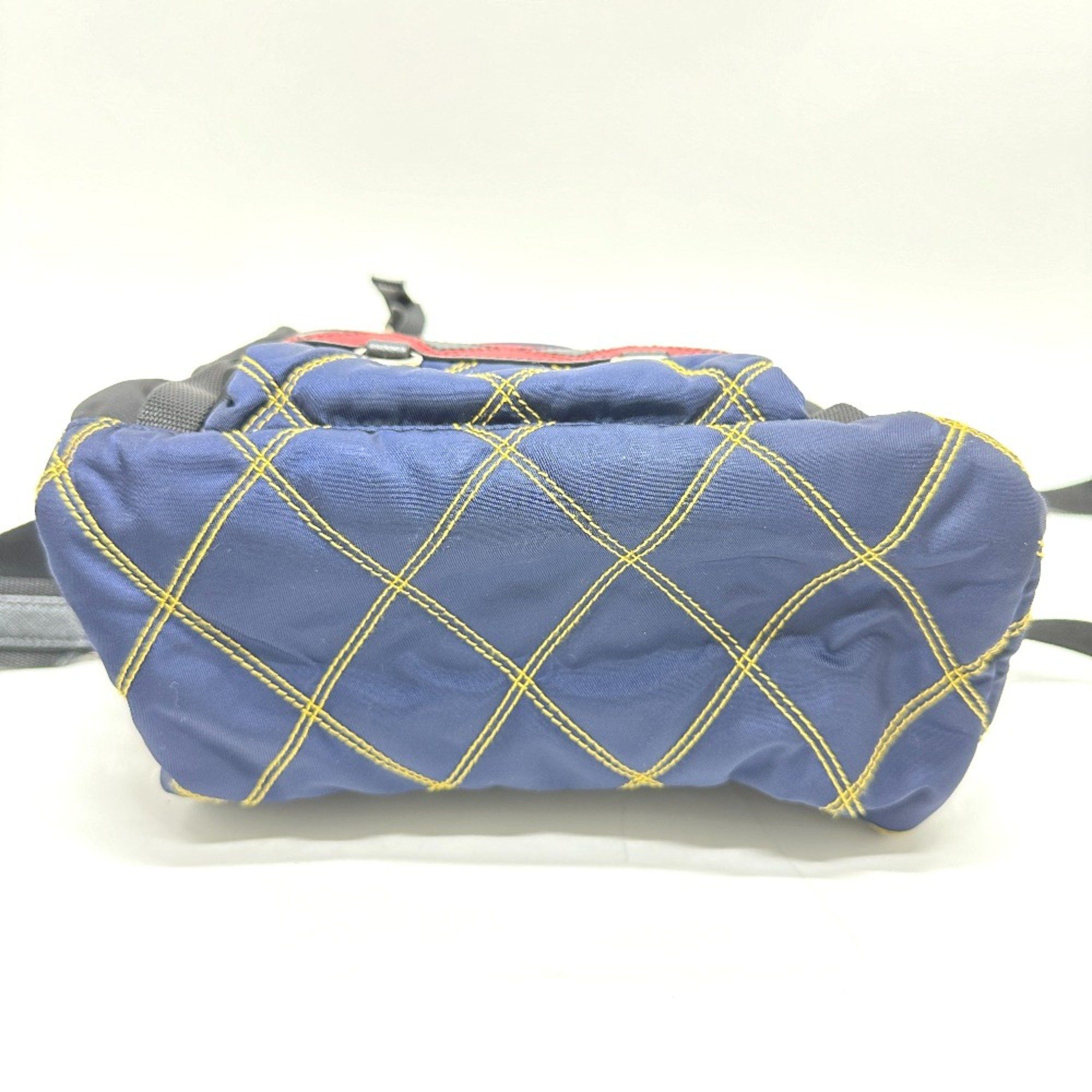 Prada PRADA Quilted Multi backpack bag Backpack Multicolore SilverHardware Size ONE SIZE - 3 Thumbnail