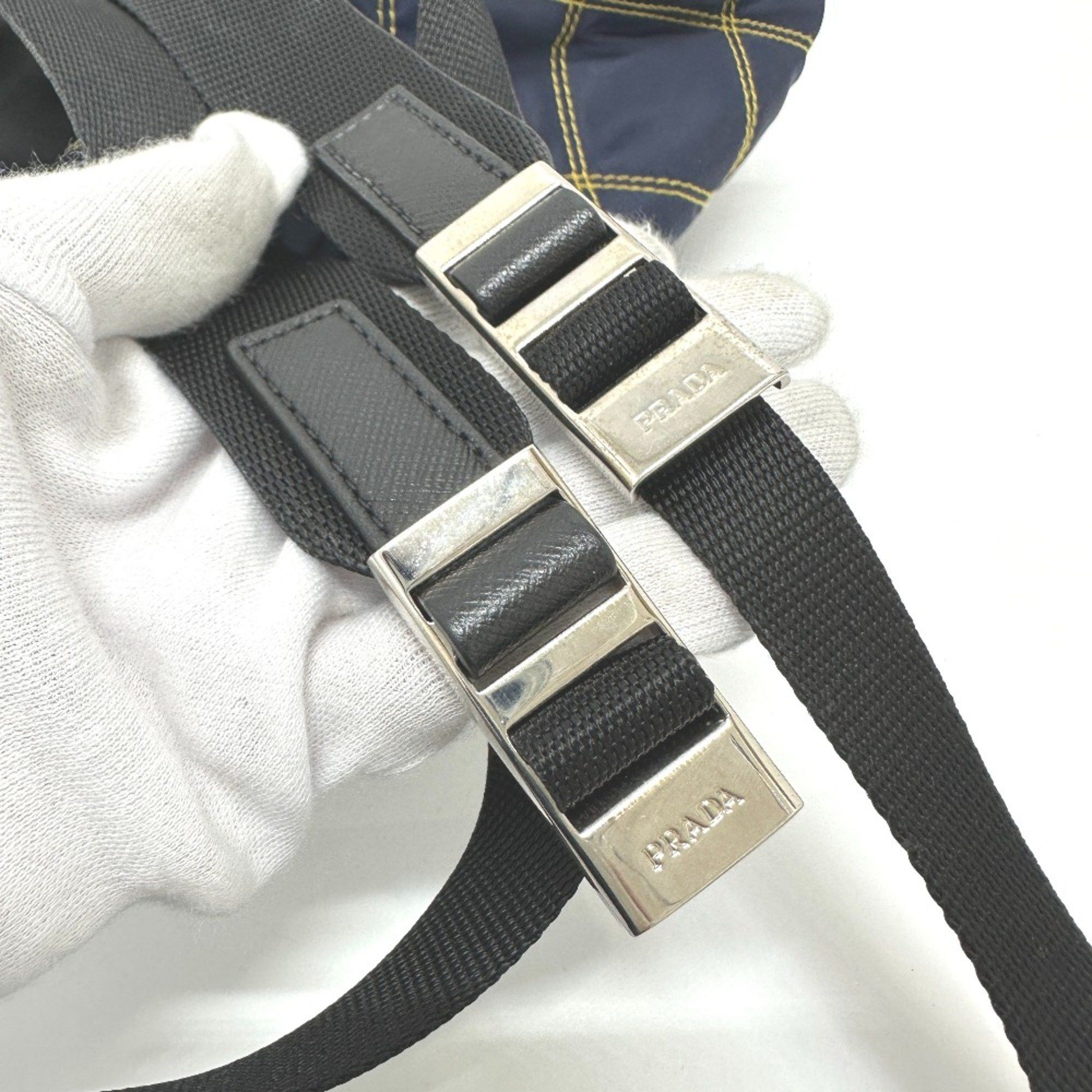 Prada PRADA Quilted Multi backpack bag Backpack Multicolore SilverHardware Size ONE SIZE - 8 Thumbnail