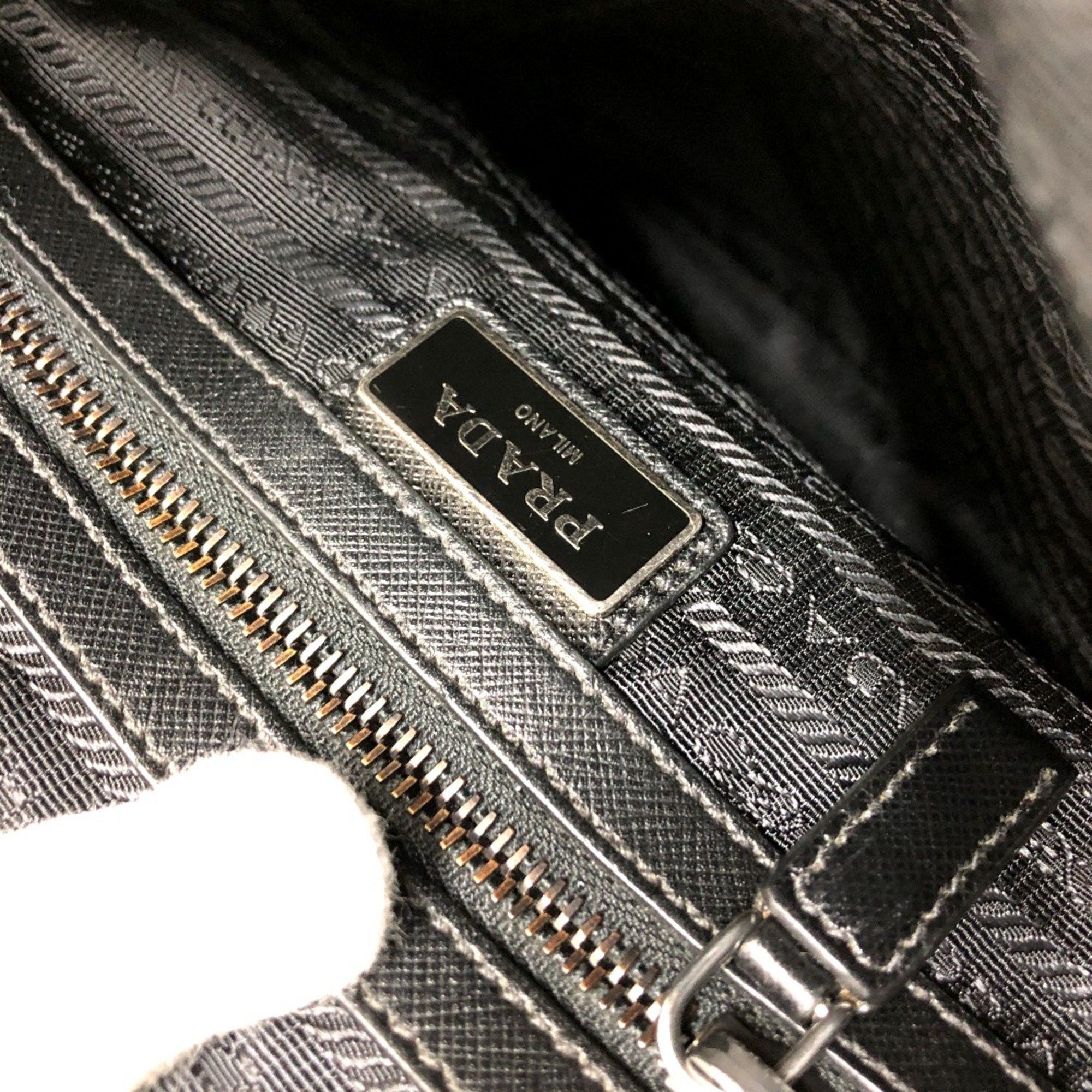 Prada PRADA 2VH002 Crossbody bag Shoulder Bag NERO Black SilverHardware Size ONE SIZE - 11 Thumbnail
