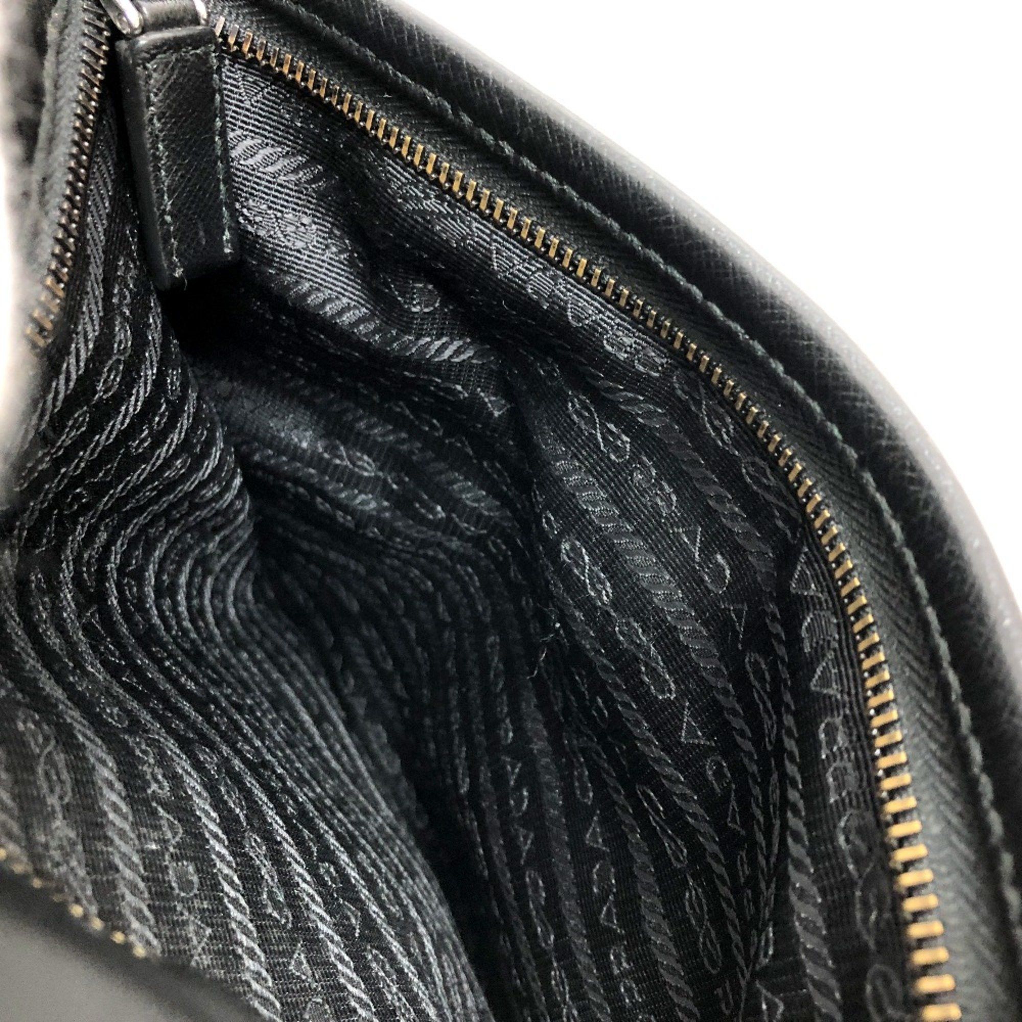 Prada PRADA 2VH002 Crossbody bag Shoulder Bag NERO Black SilverHardware Size ONE SIZE - 8 Thumbnail