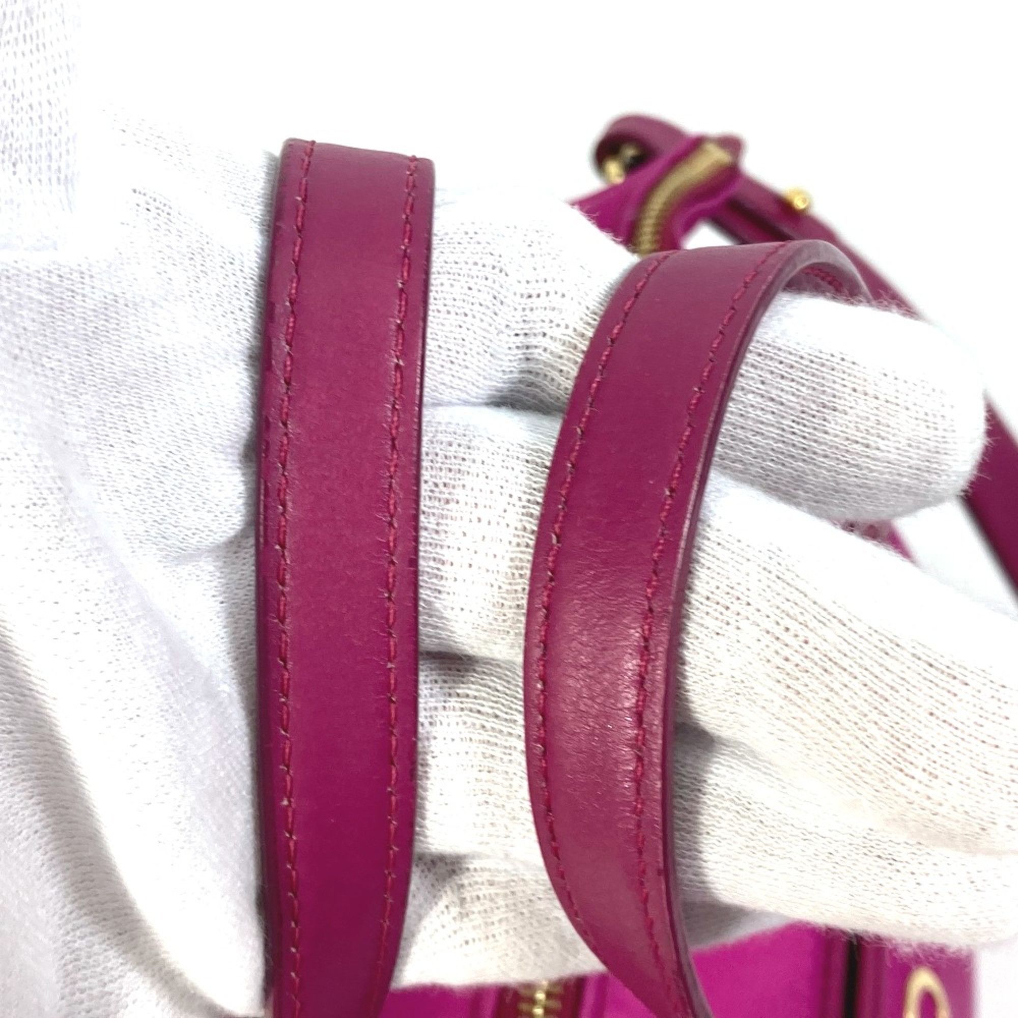 Salvatore Ferragamo Salvatore Ferragamo Gancini 2WAY Shoulder Bag Hand Bag Pink Based Size ONE SIZE - 9 Thumbnail
