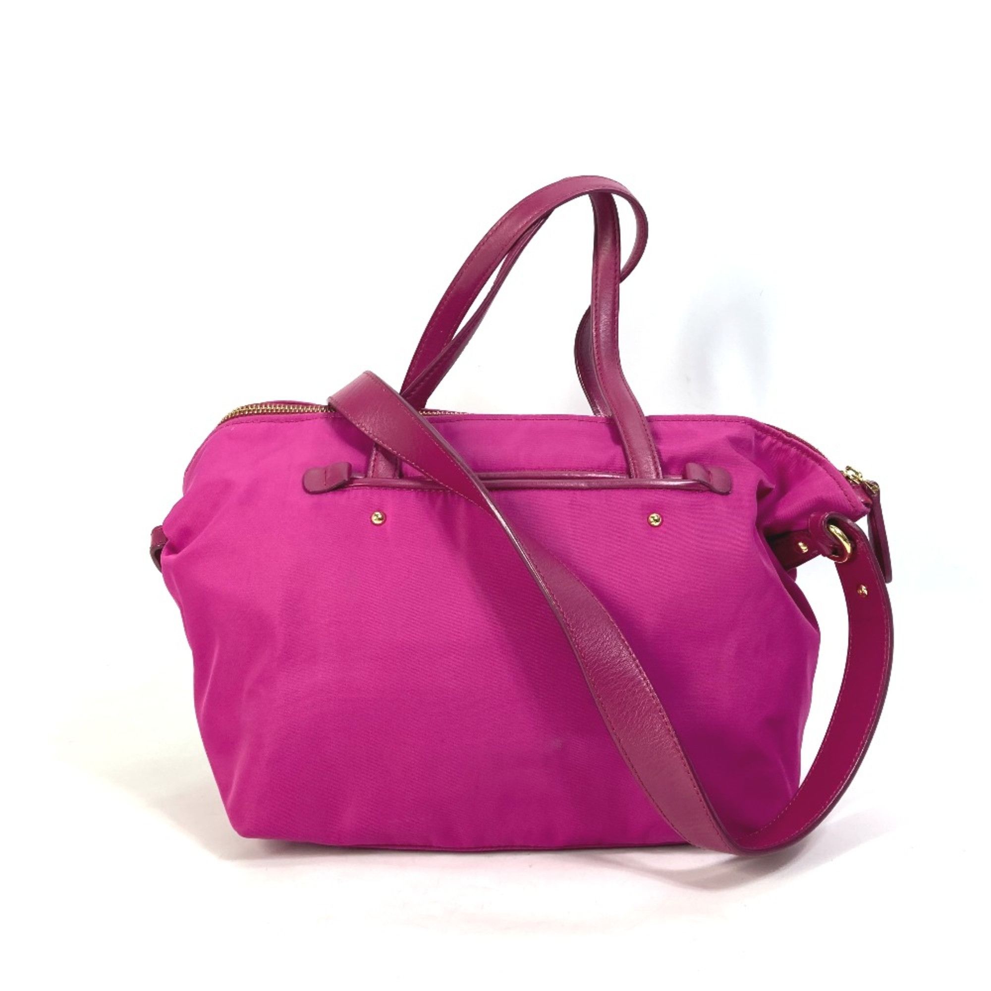 Salvatore Ferragamo Salvatore Ferragamo Gancini 2WAY Shoulder Bag Hand Bag Pink Based Size ONE SIZE - 2 Thumbnail