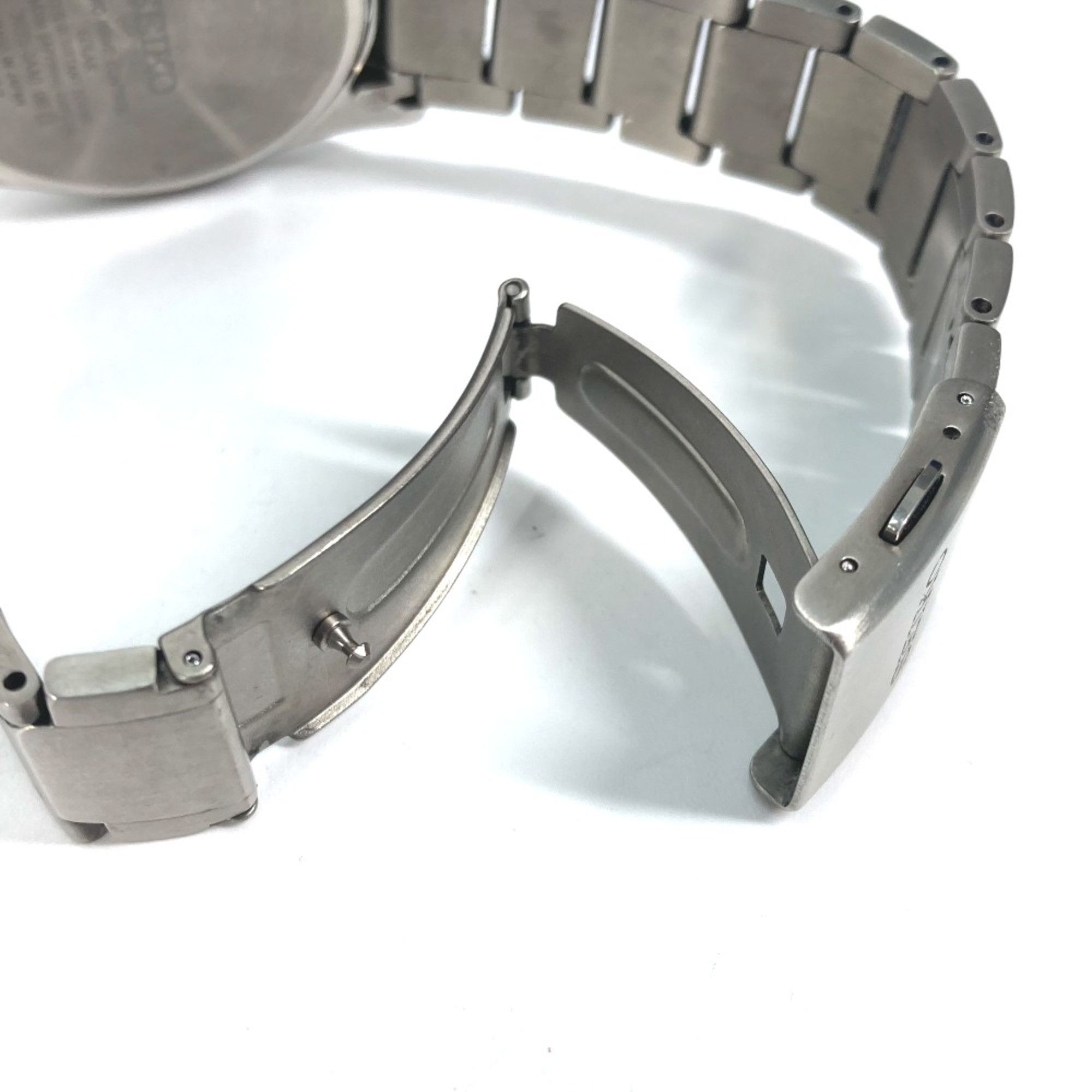 Seiko Seiko 7B75-0AA0 Seiko Selection watch Wristwatch Silver Black Size ONE SIZE - 9 Thumbnail
