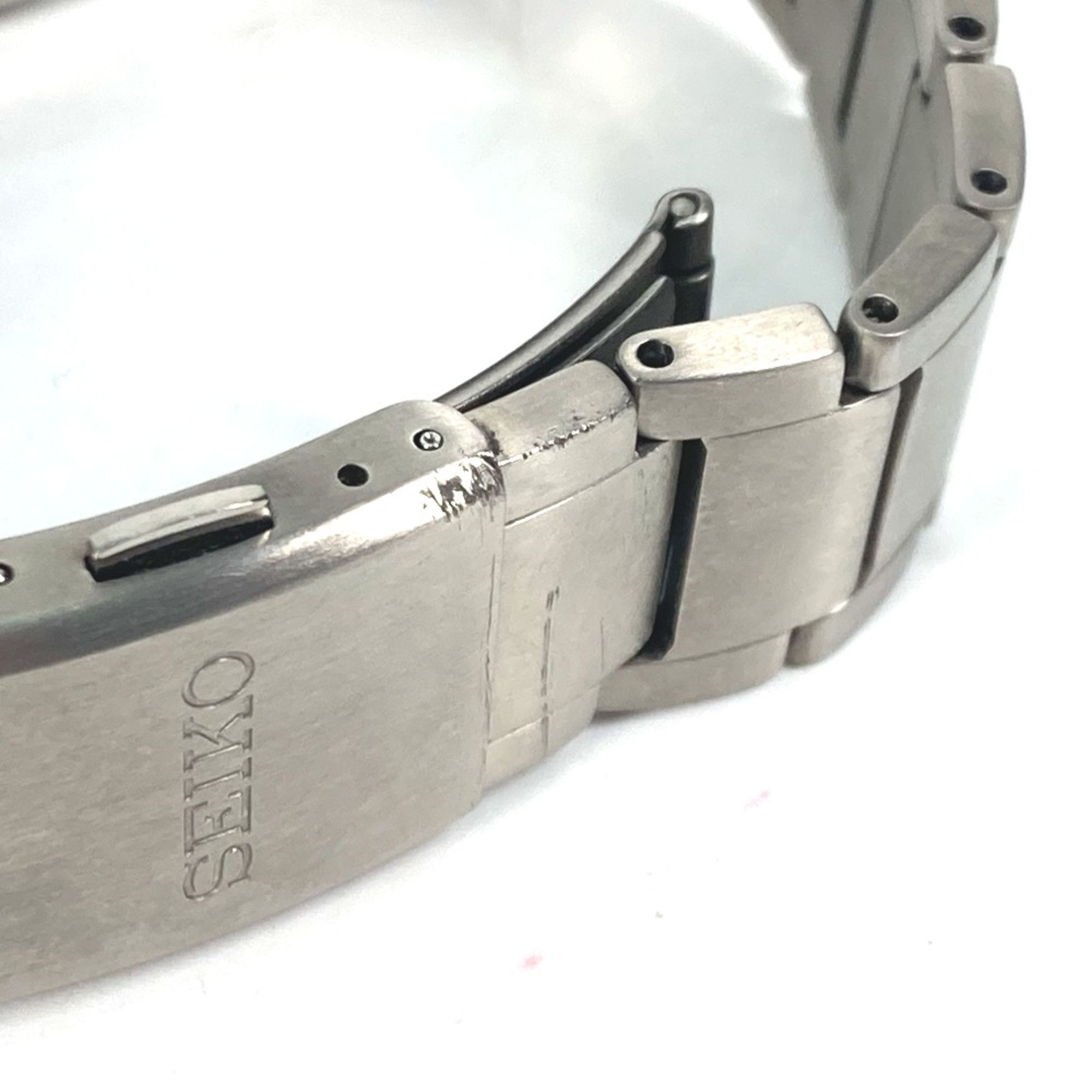 Seiko Seiko 7B75-0AA0 Seiko Selection watch Wristwatch Silver Black Size ONE SIZE - 5 Thumbnail