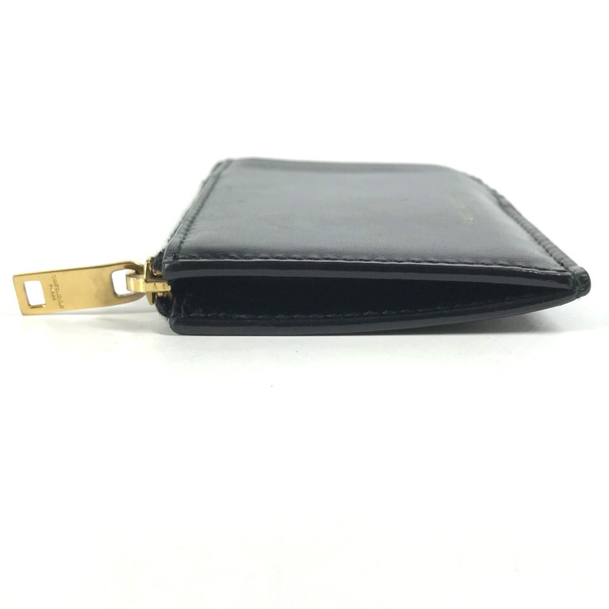 Saint Laurent Paris Saint Laurent Paris 631992 Wallet Compact Wallet logo coin purse Black Size ONE SIZE - 3 Thumbnail