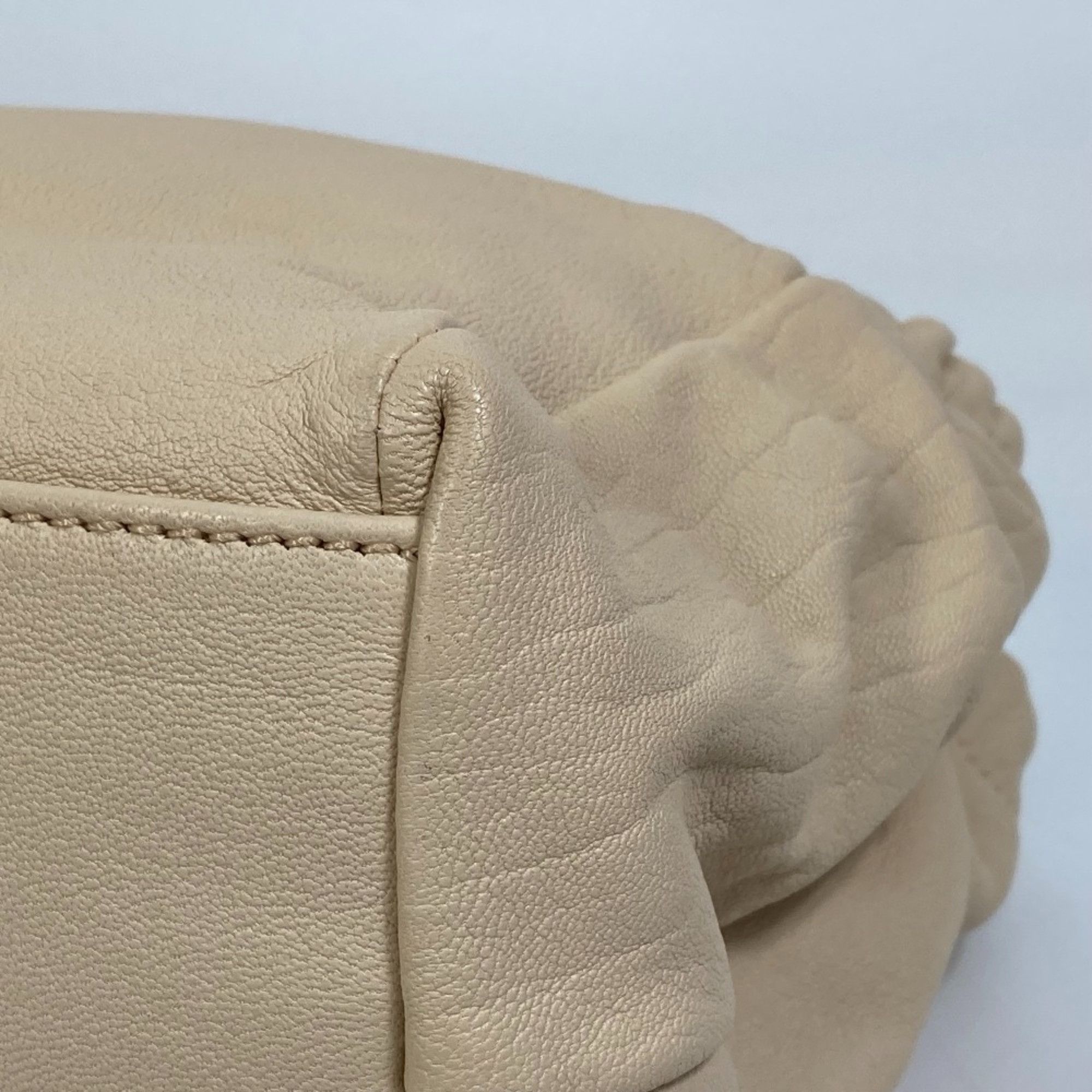 Salvatore Ferragamo Salvatore Ferragamo Vala 2WAY Shoulder Bag Hand Bag Light Beige Size ONE SIZE - 8 Thumbnail
