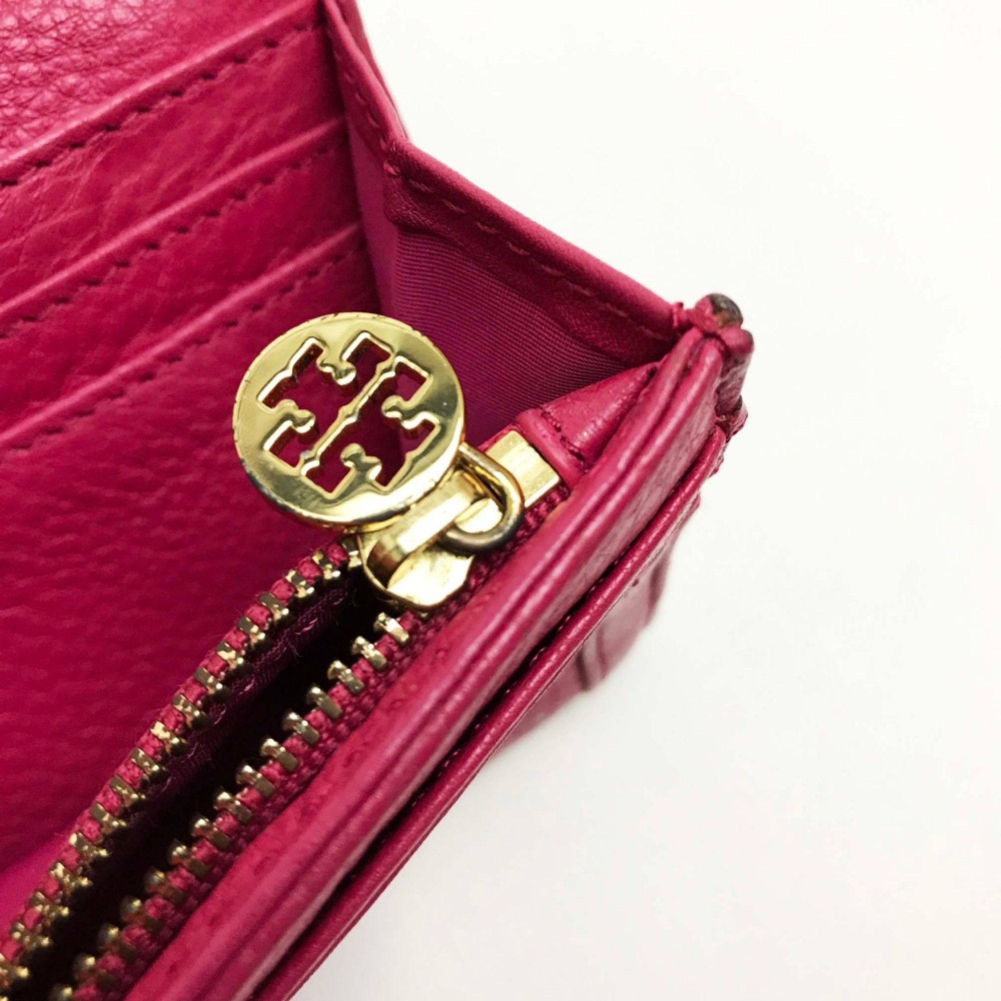 Tory Burch Tory Burch Amanda Continental Folded wallet pink Size ONE SIZE - 9 Thumbnail