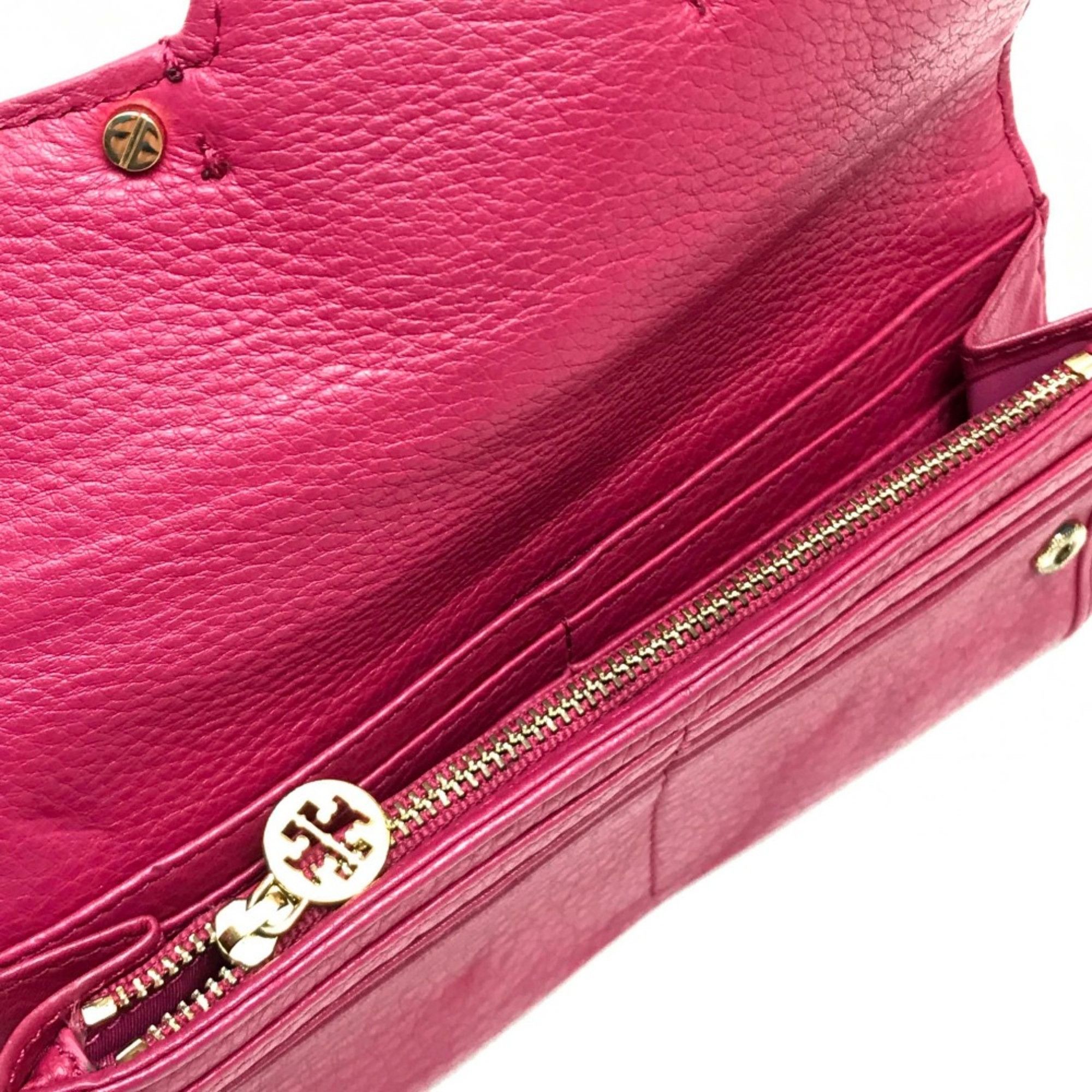 Tory Burch Tory Burch Amanda Continental Folded wallet pink Size ONE SIZE - 6 Thumbnail