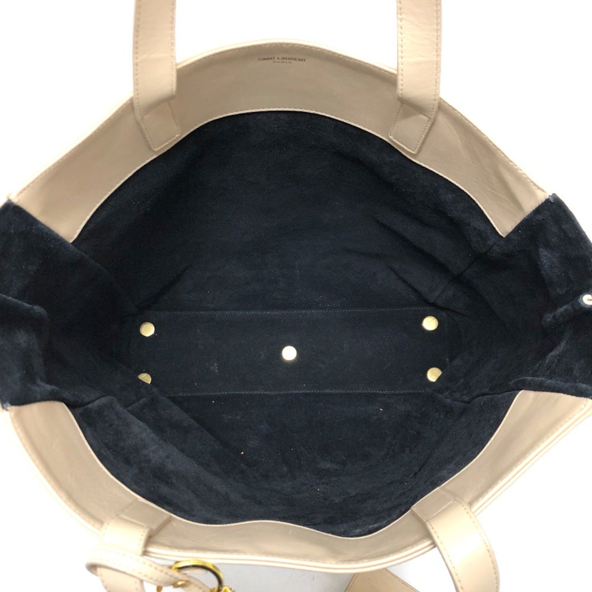 Saint Laurent Paris Saint Laurent Paris Bag Tote Bag Beige GoldHardware Size ONE SIZE - 10 Thumbnail