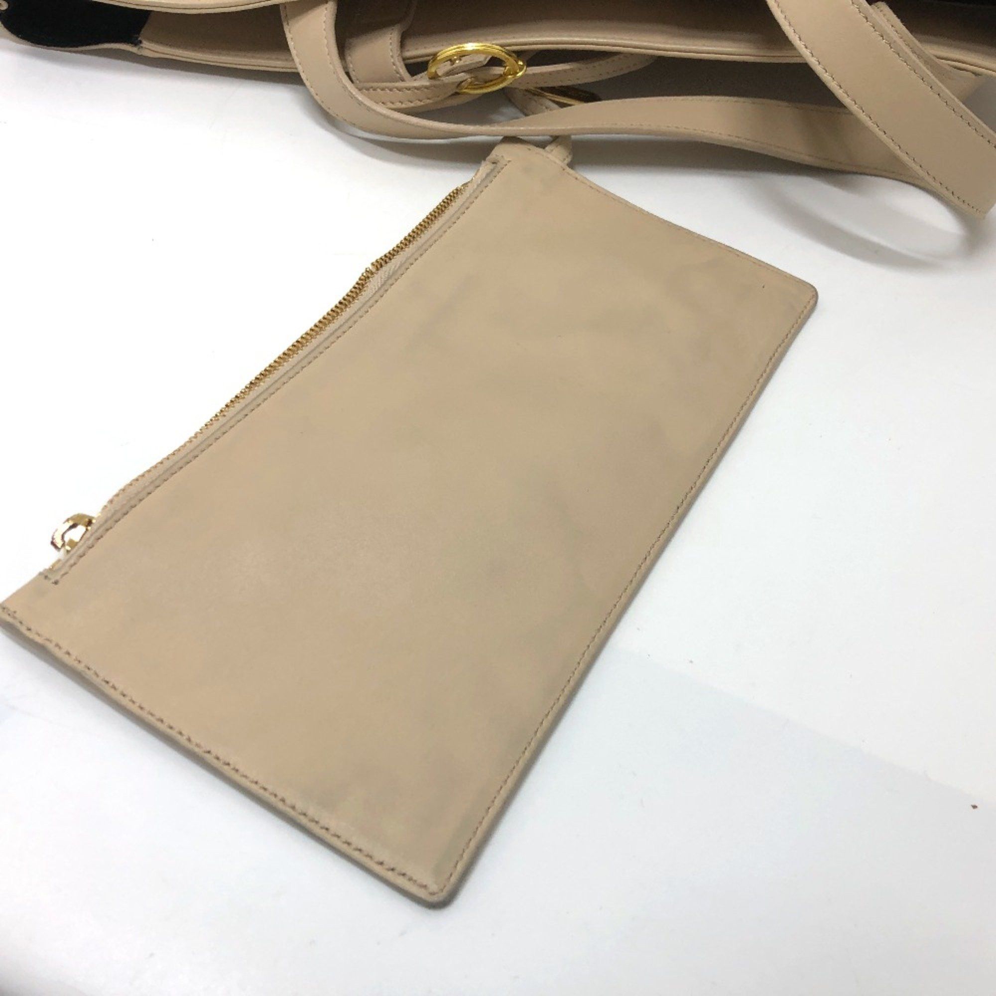 Saint Laurent Paris Saint Laurent Paris Bag Tote Bag Beige GoldHardware Size ONE SIZE - 12 Thumbnail