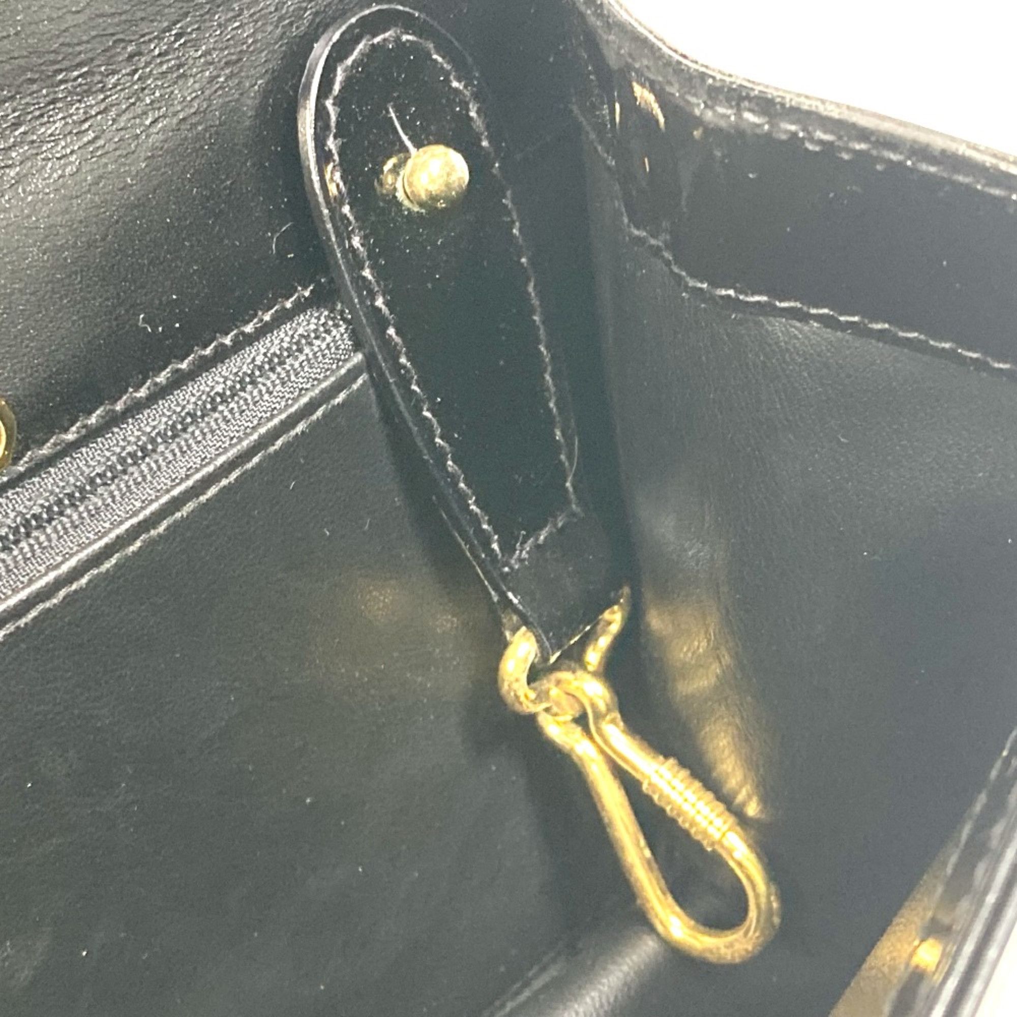 Tiffany & Co. TIFFANY&Co. Circle logo bag vintage Hand Bag Black Size ONE SIZE - 12 Thumbnail