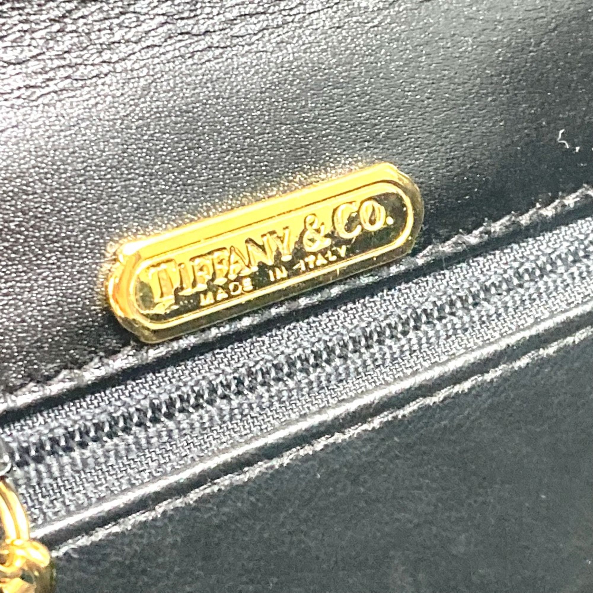 Tiffany & Co. TIFFANY&Co. Circle logo bag vintage Hand Bag Black Size ONE SIZE - 11 Thumbnail