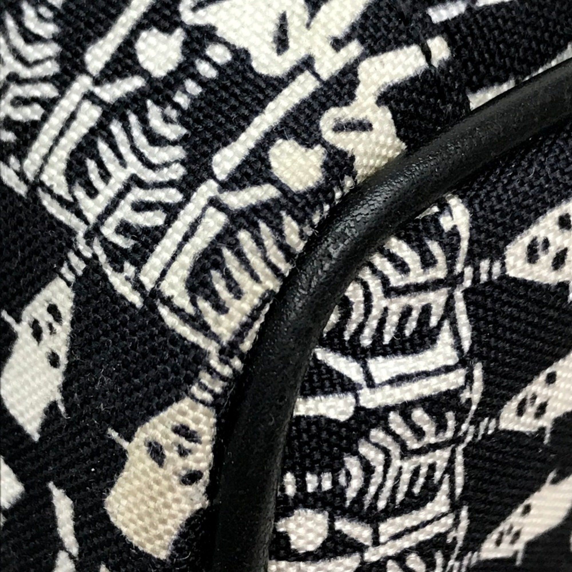 Saint Laurent Paris Saint Laurent Paris 435988 Backpack Backpack Black x White Size ONE SIZE - 7 Thumbnail