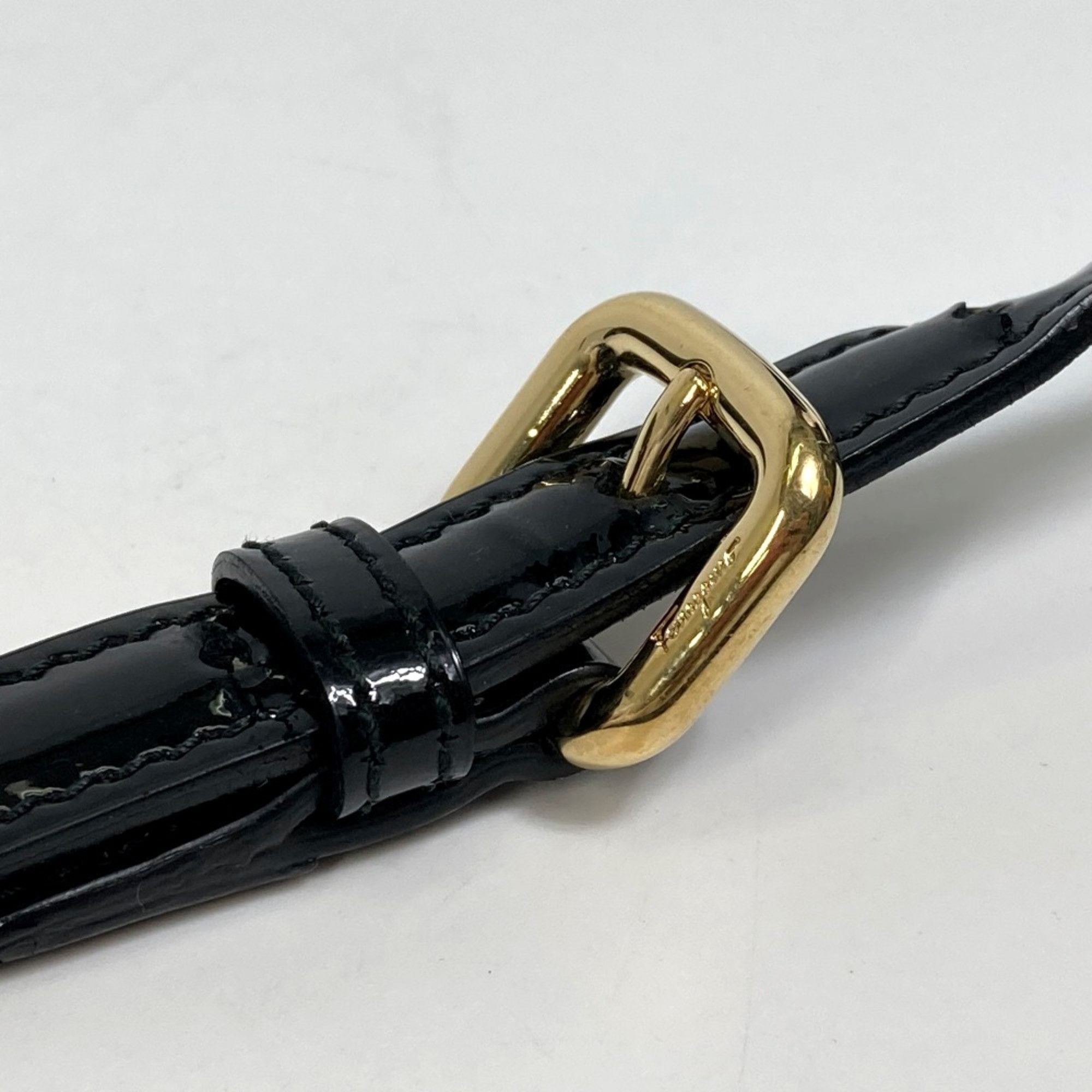 Salvatore Ferragamo Salvatore Ferragamo EE-21-E196 Vala bag flat bag Shoulder Bag Black Size ONE SIZE - 10 Thumbnail