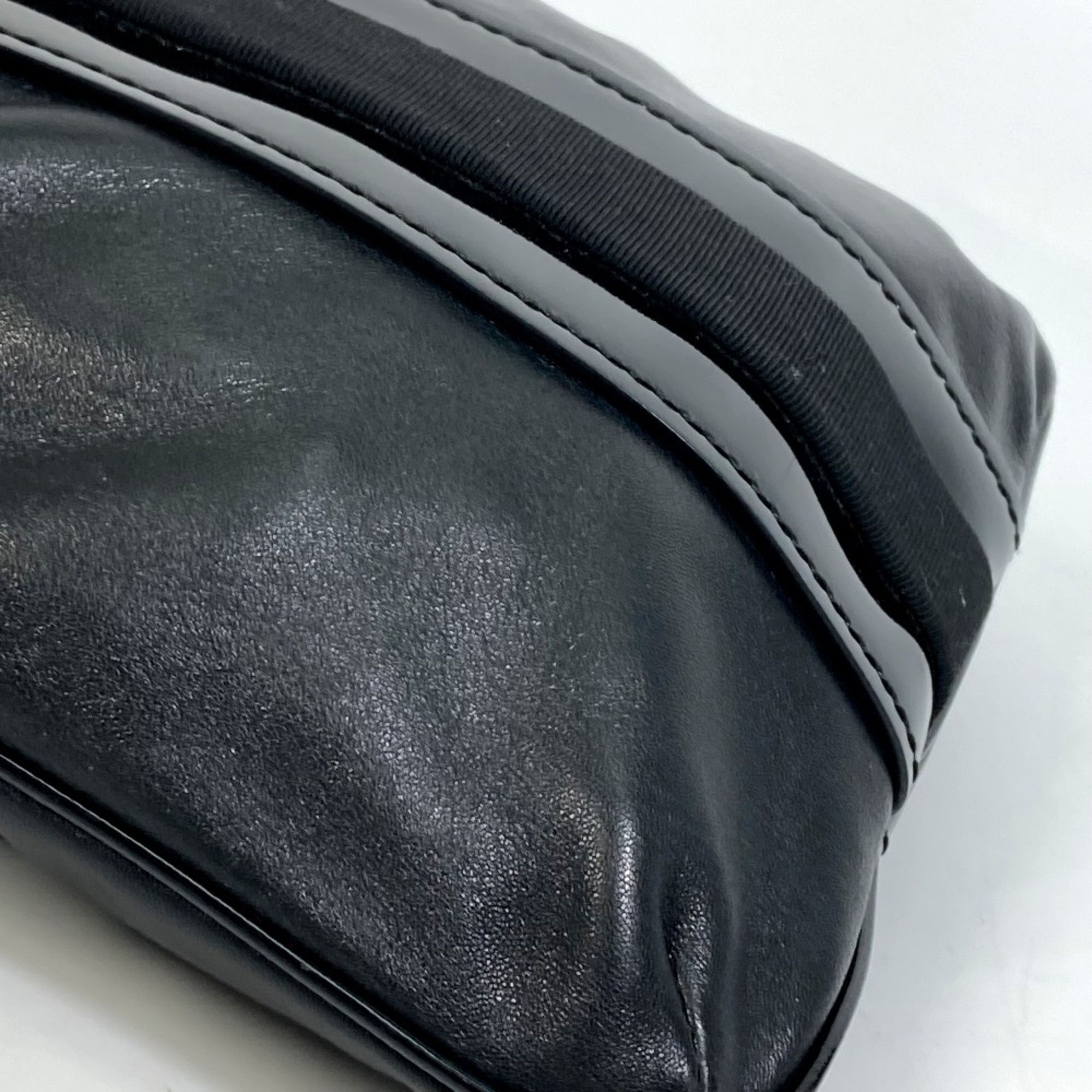 Salvatore Ferragamo Salvatore Ferragamo EE-21-E196 Vala bag flat bag Shoulder Bag Black Size ONE SIZE - 11 Thumbnail