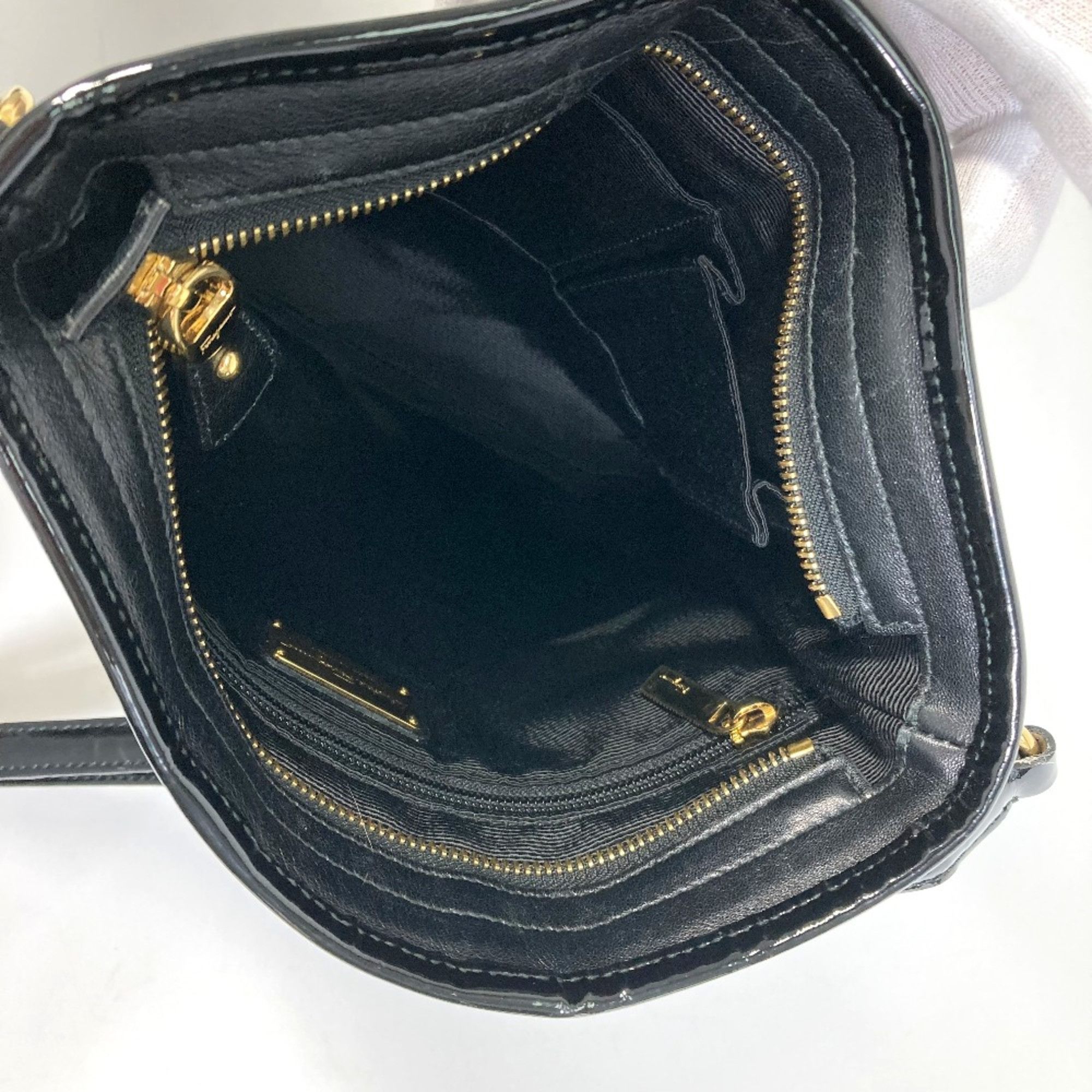 Salvatore Ferragamo Salvatore Ferragamo EE-21-E196 Vala bag flat bag Shoulder Bag Black Size ONE SIZE - 12 Thumbnail
