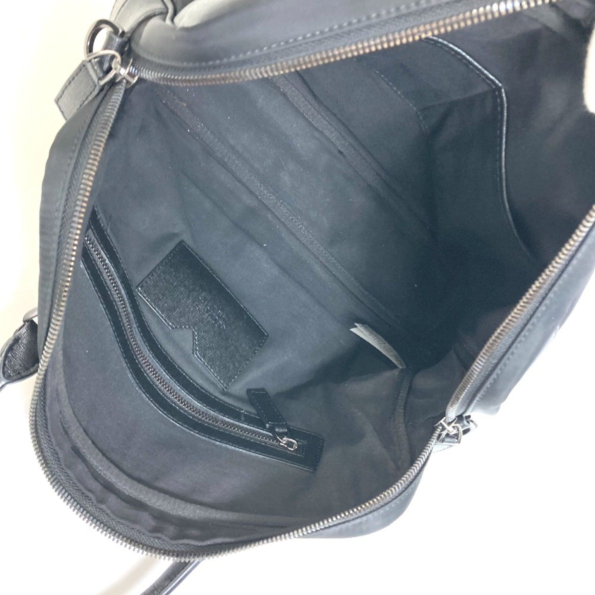 Versace Versace Logo Shoulder Bag Shoulder bag Bag 2WAY Business bag Black Size ONE SIZE - 12 Thumbnail