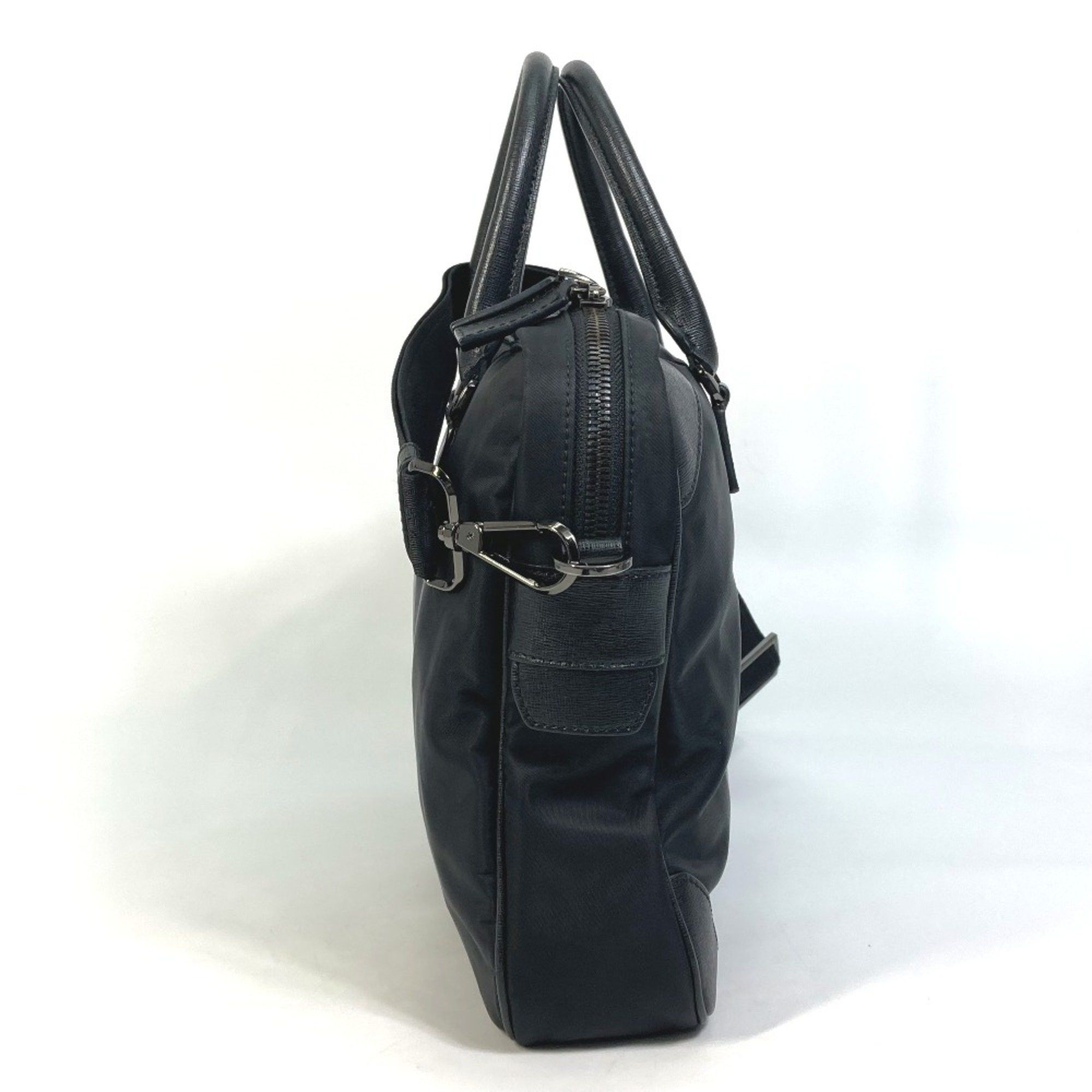 Versace Versace Logo Shoulder Bag Shoulder bag Bag 2WAY Business bag Black Size ONE SIZE - 3 Thumbnail