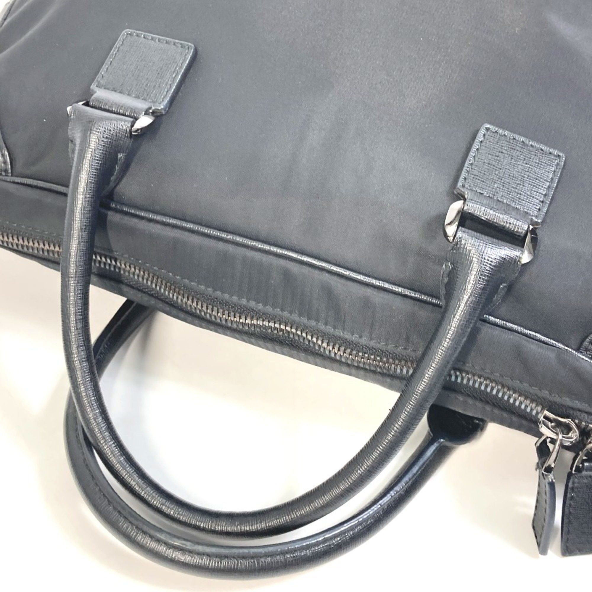 Versace Versace Logo Shoulder Bag Shoulder bag Bag 2WAY Business bag Black Size ONE SIZE - 6 Thumbnail