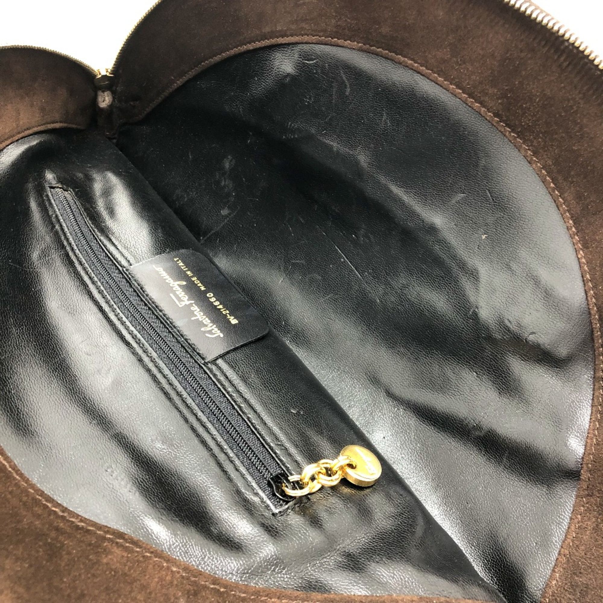 Salvatore Ferragamo Salvatore Ferragamo bag shawl Shoulder Bag Brown Size ONE SIZE - 12 Thumbnail